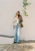 CALÇAS JEANS COM 5 BOLSOS