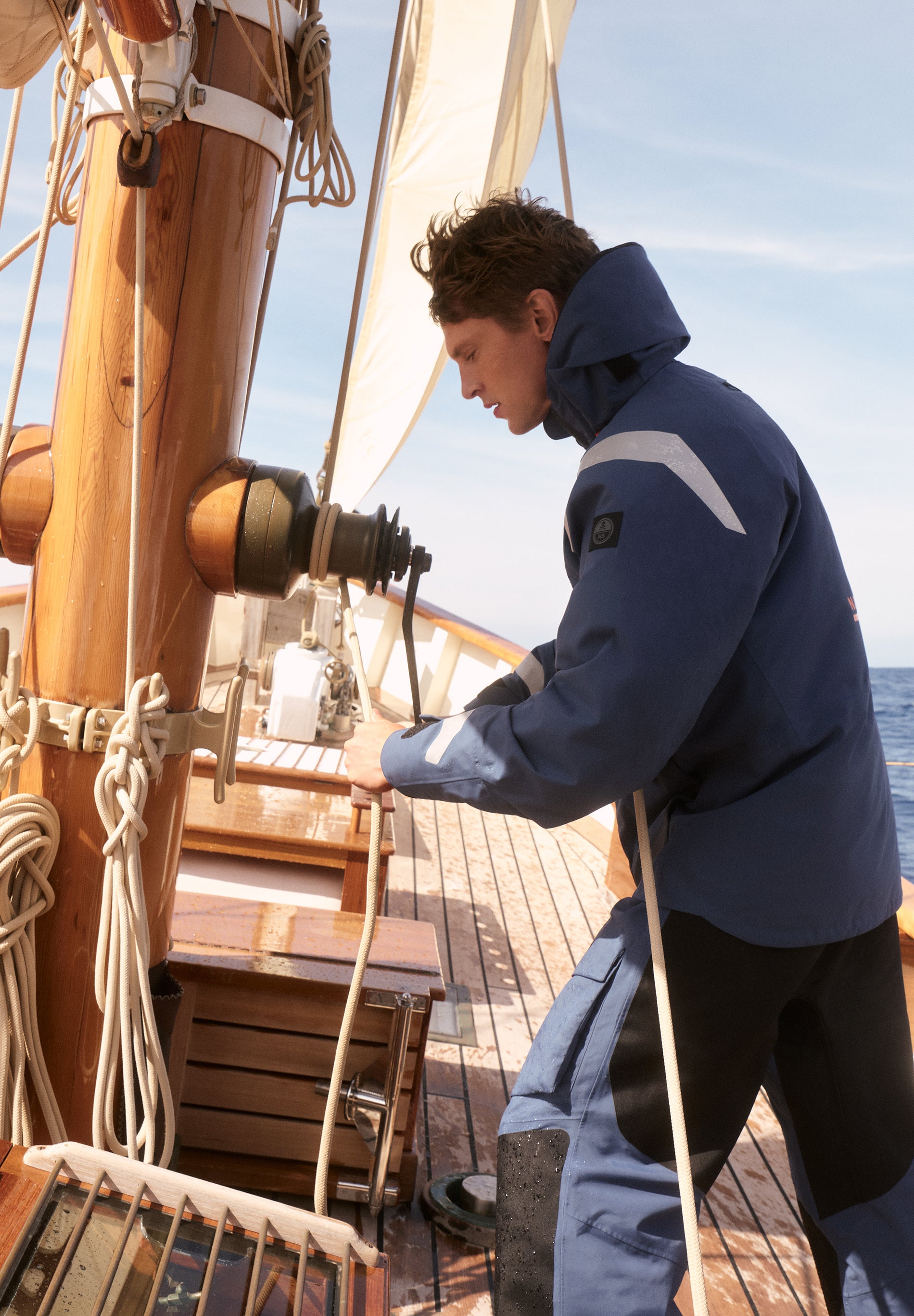 PARKA TÉCNICA DE EDIÇÃO LIMITADA WATERPROOF NORTH SAILS X SCALPERS
