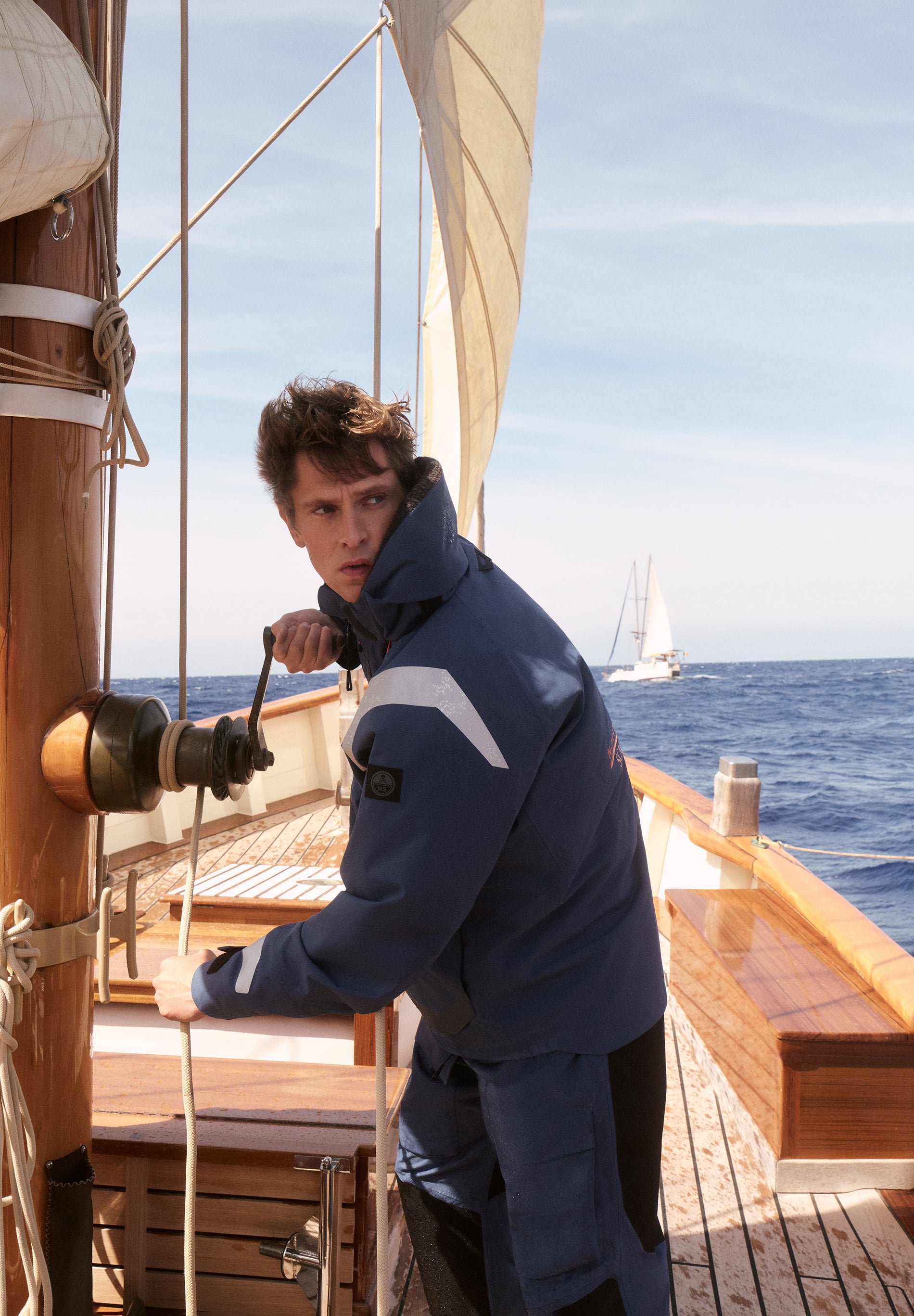 PARKA TÉCNICA DE EDIÇÃO LIMITADA WATERPROOF NORTH SAILS X SCALPERS