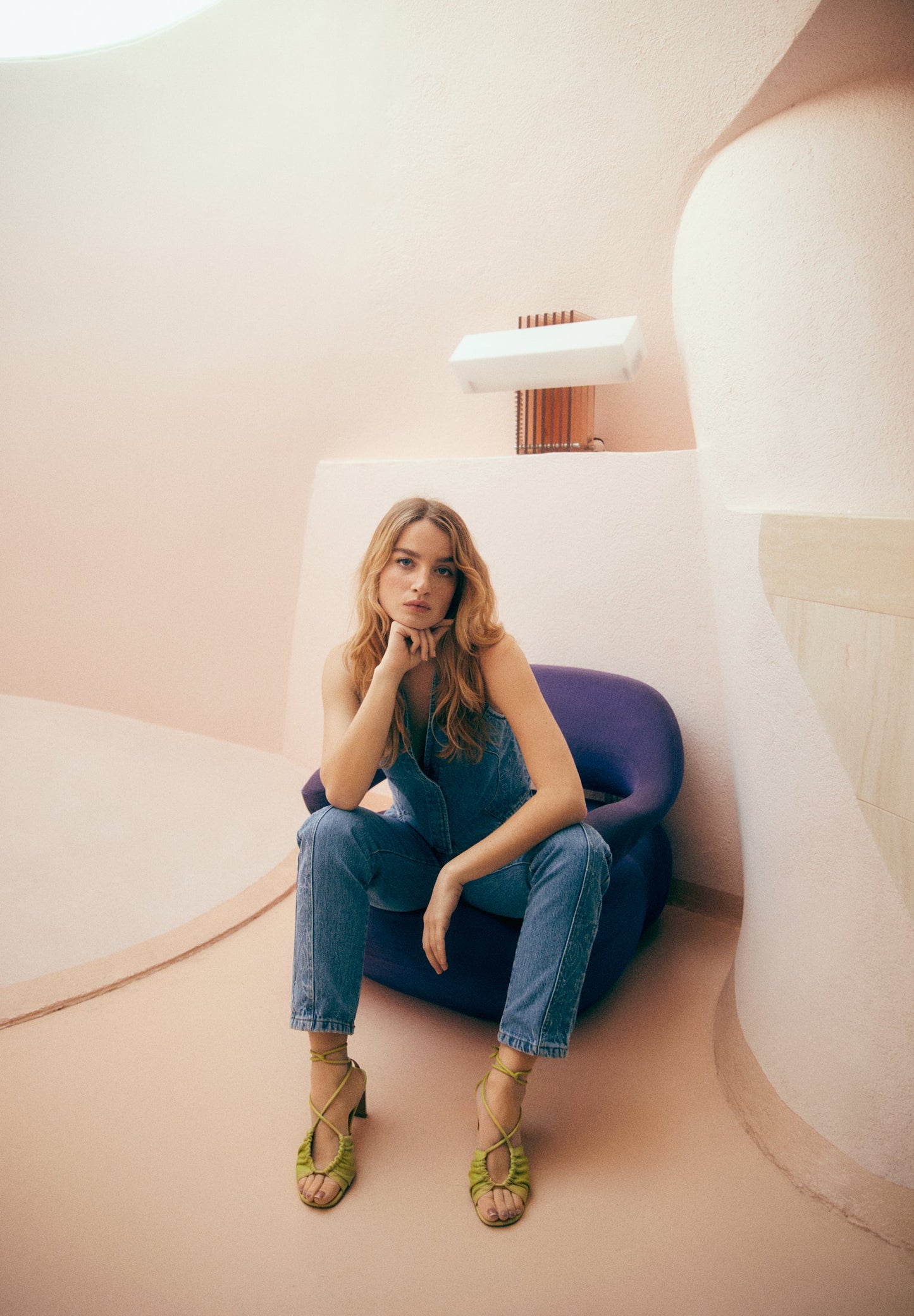 COLETE DENIM TEXTURA