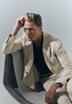 SCDUOMO LINEN SUIT BLAZER