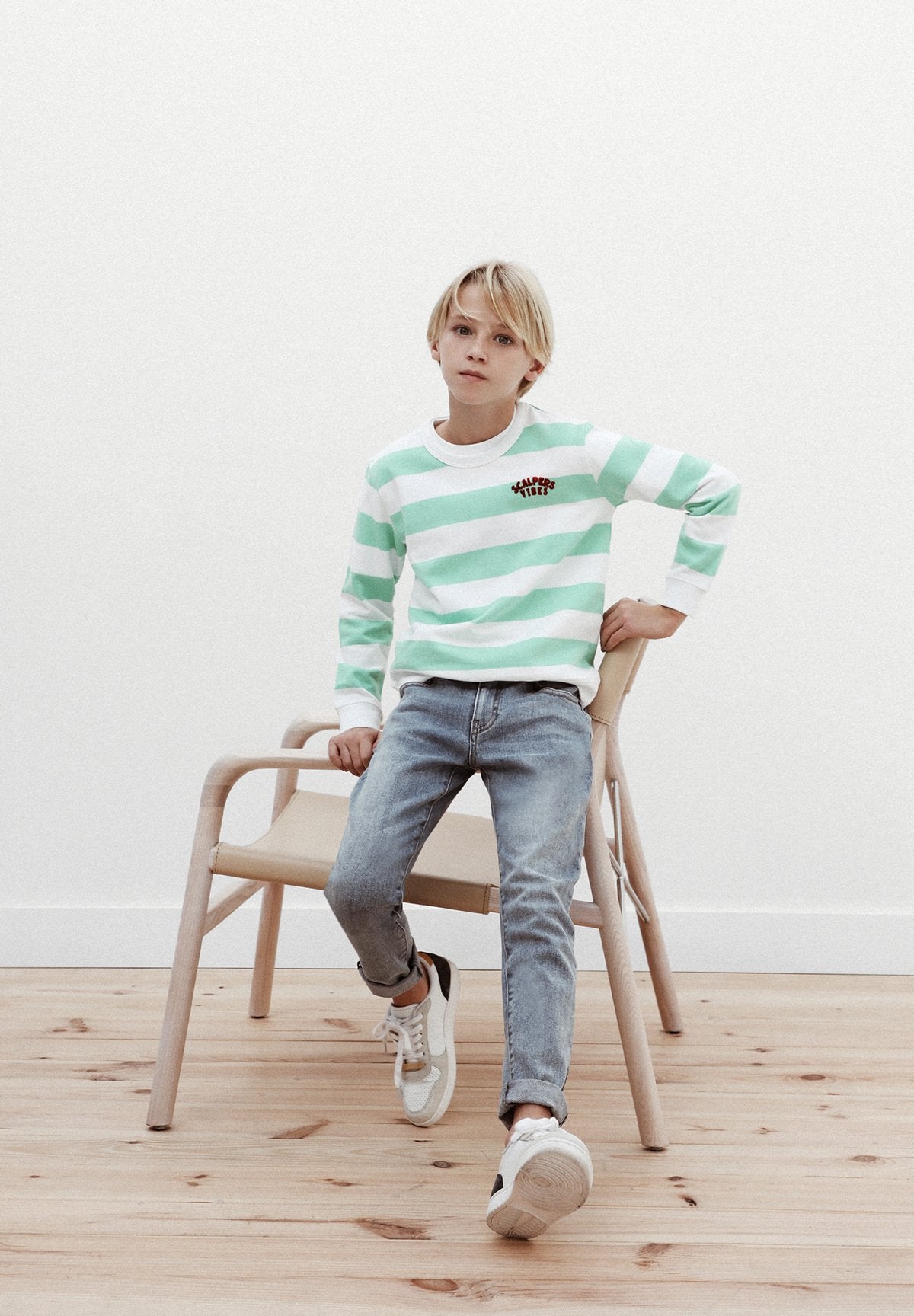 SWEATSHIRT DE RISCAS