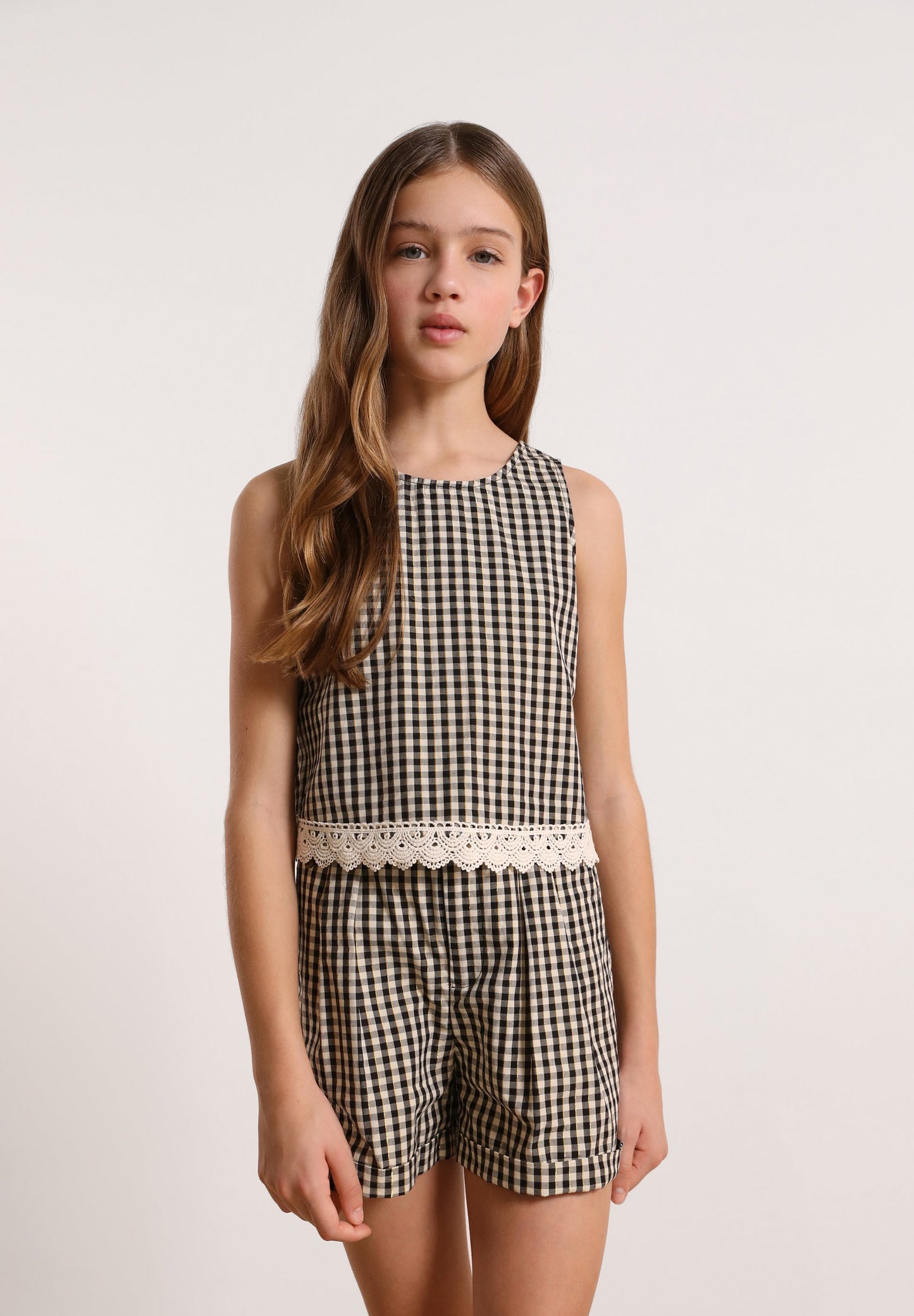 BLUSA TOP VICHY