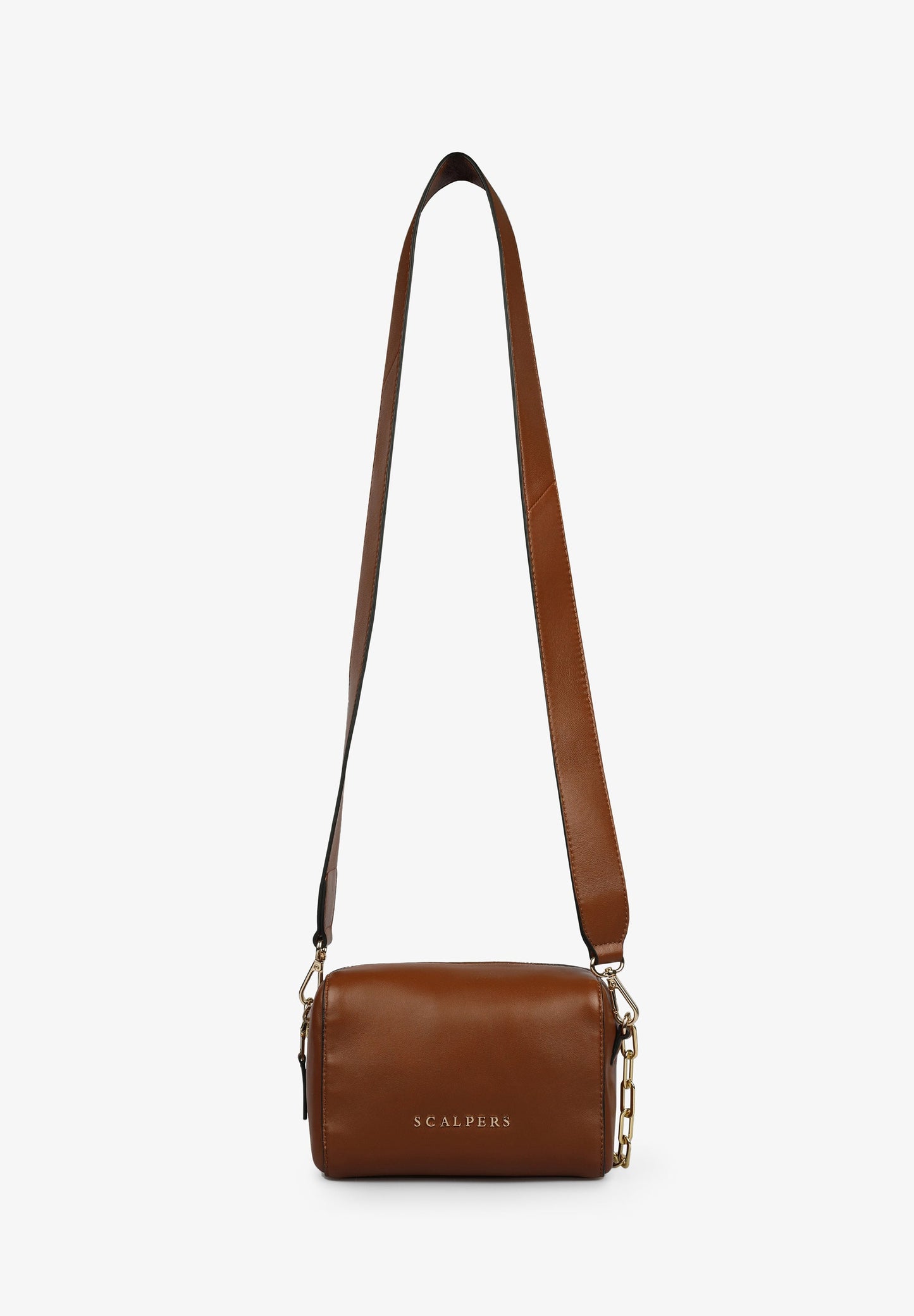 BOLSA BOWLING EM PELE