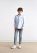 T-SHIRT OXFORD SKULL CONTRASTE