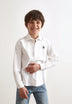 CAMISETA OXFORD CAVEIRA CONTRASTE