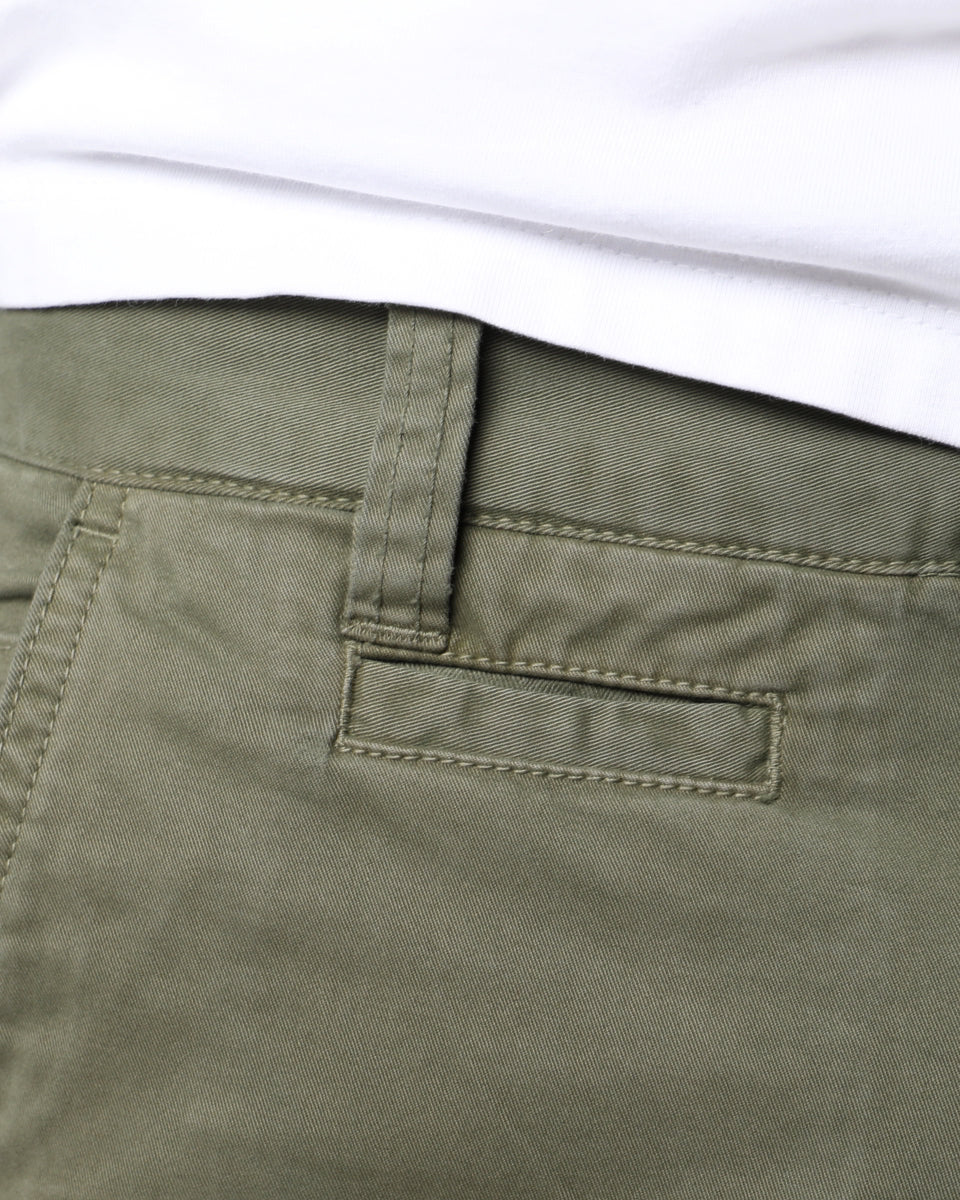 CASUAL CHINO PANTS:KHAKI