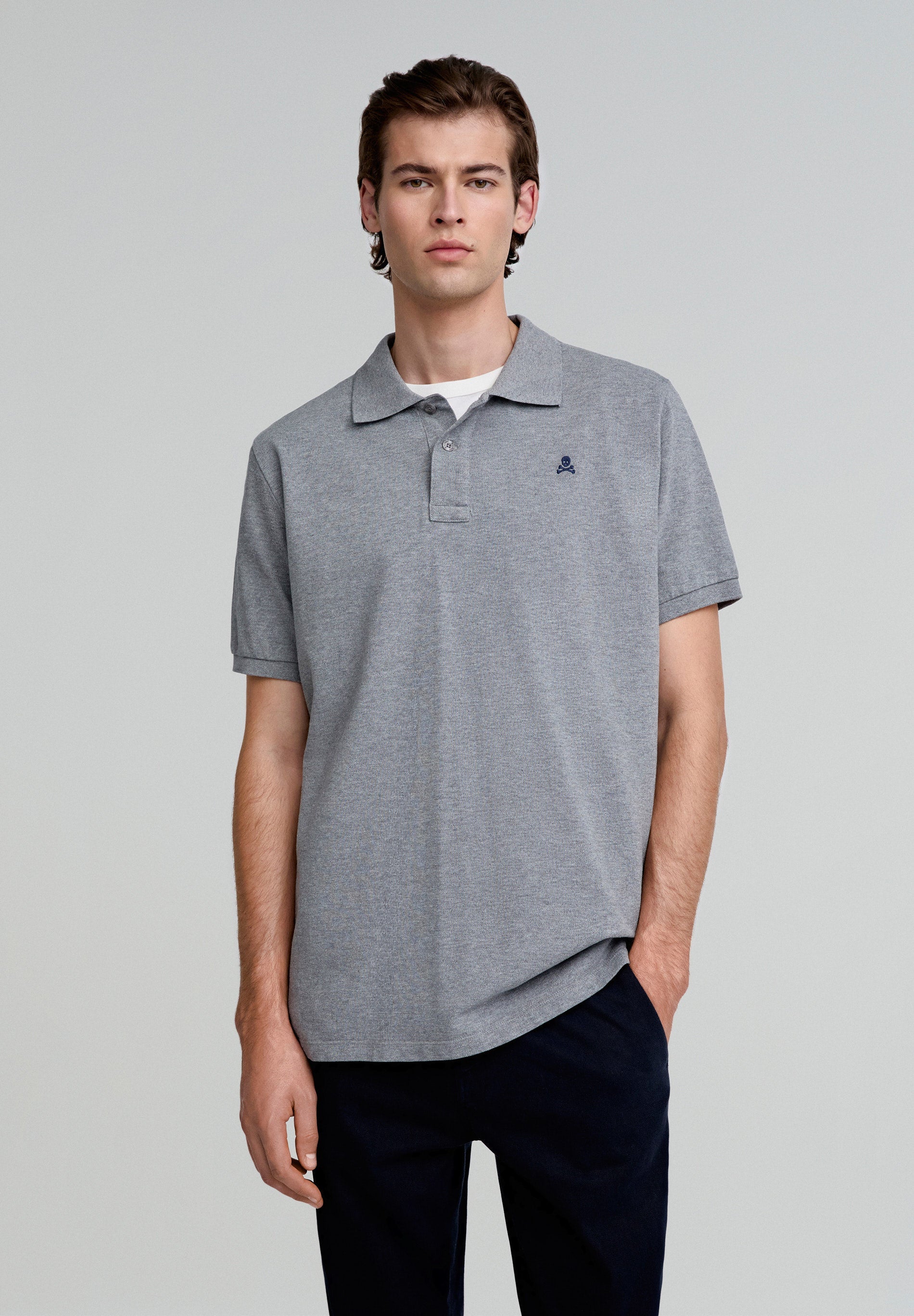 CAMISA POLO 100% ALGODÃO