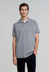 CAMISA POLO BÁSICA COM SKULL EM CONTRASTE