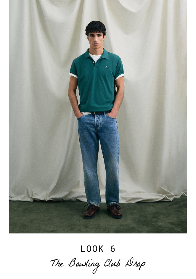 CAMISA POLO EM PIQUÉ COM BORDADO
