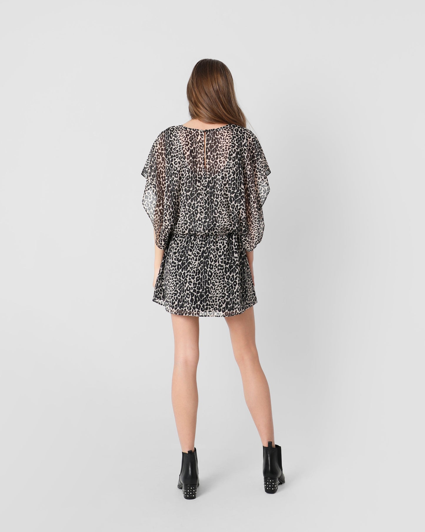VESTIDO LEOPARDO BRILLO