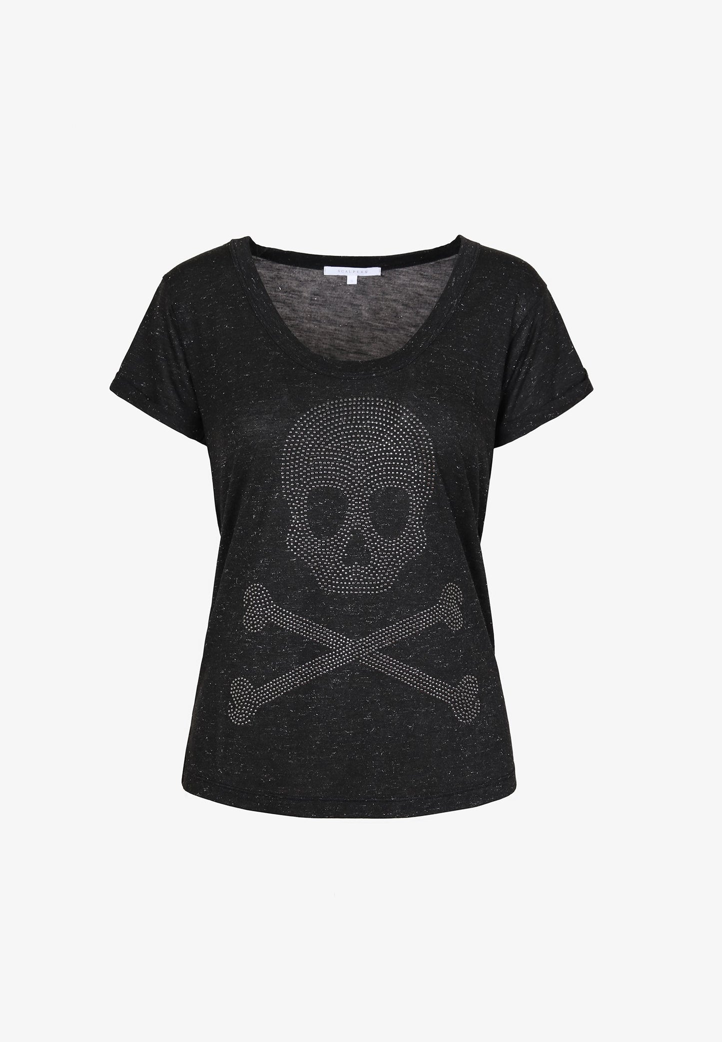 T-SHIRT LOGÓTIPO GRANDE TACHAS