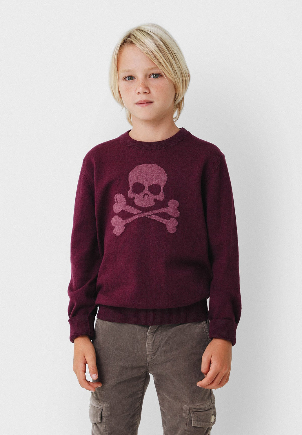 JERSEY TRICOT CALAVERA CONTRASTE - Scalpers