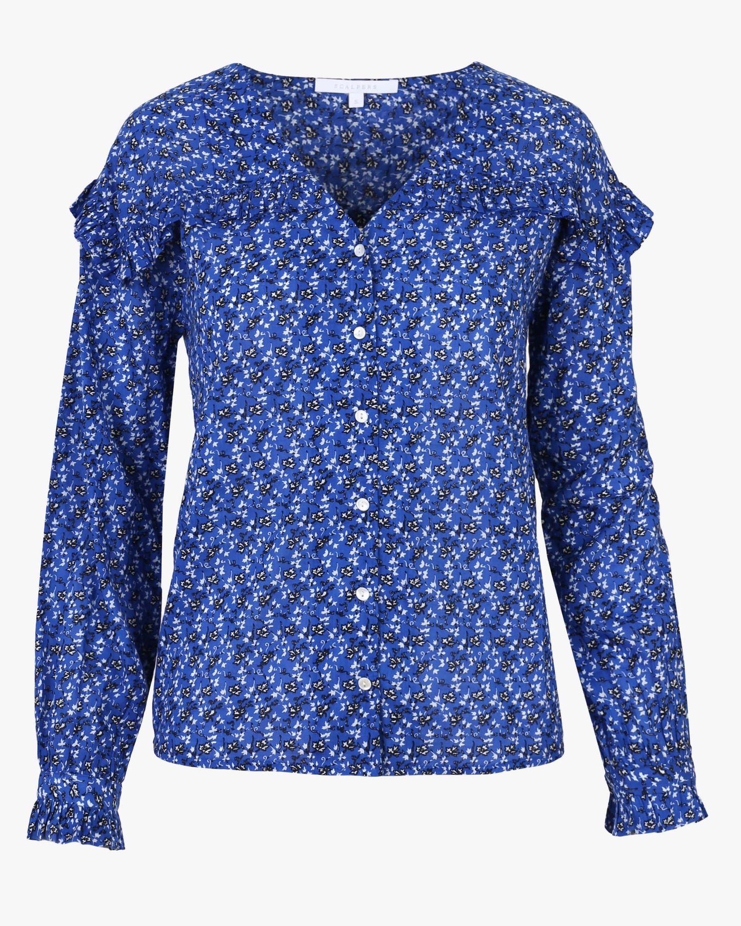 CAMISA FLORES FOLHOS