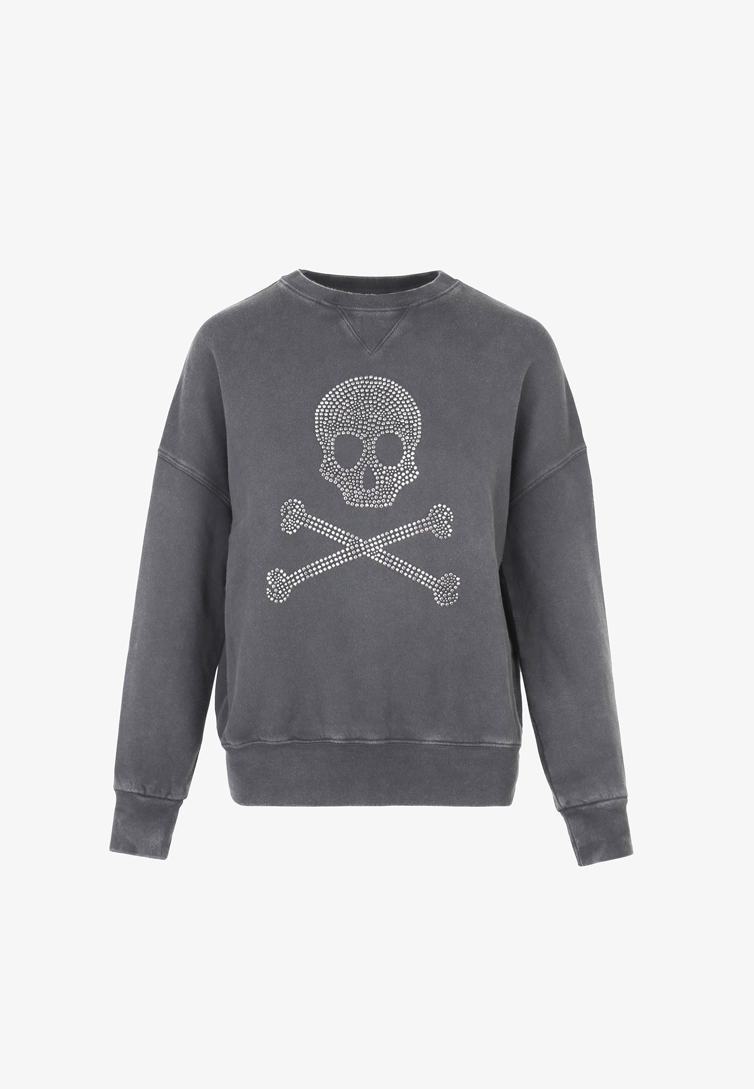 SWEATSHIRT LOGÓTIPO SKULLS TACHAS