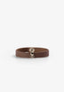 PULSEIRA DE PELE LOGÓTIPO