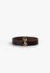 PULSEIRA DE PELE LOGÓTIPO
