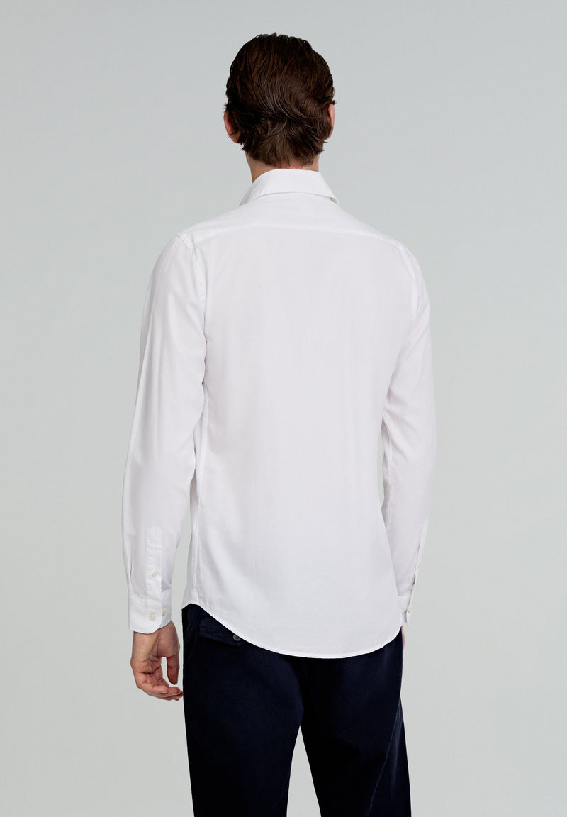CAMISA COM LOGÓTIPO A CONTRASTAR