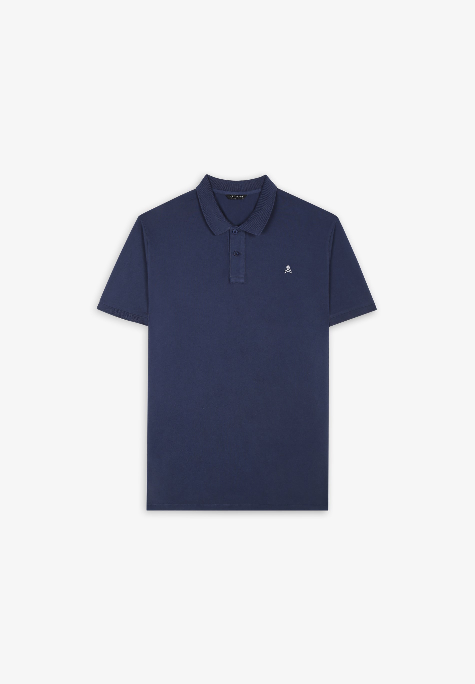 POLO BÁSICO CALAVERA CONTRASTE