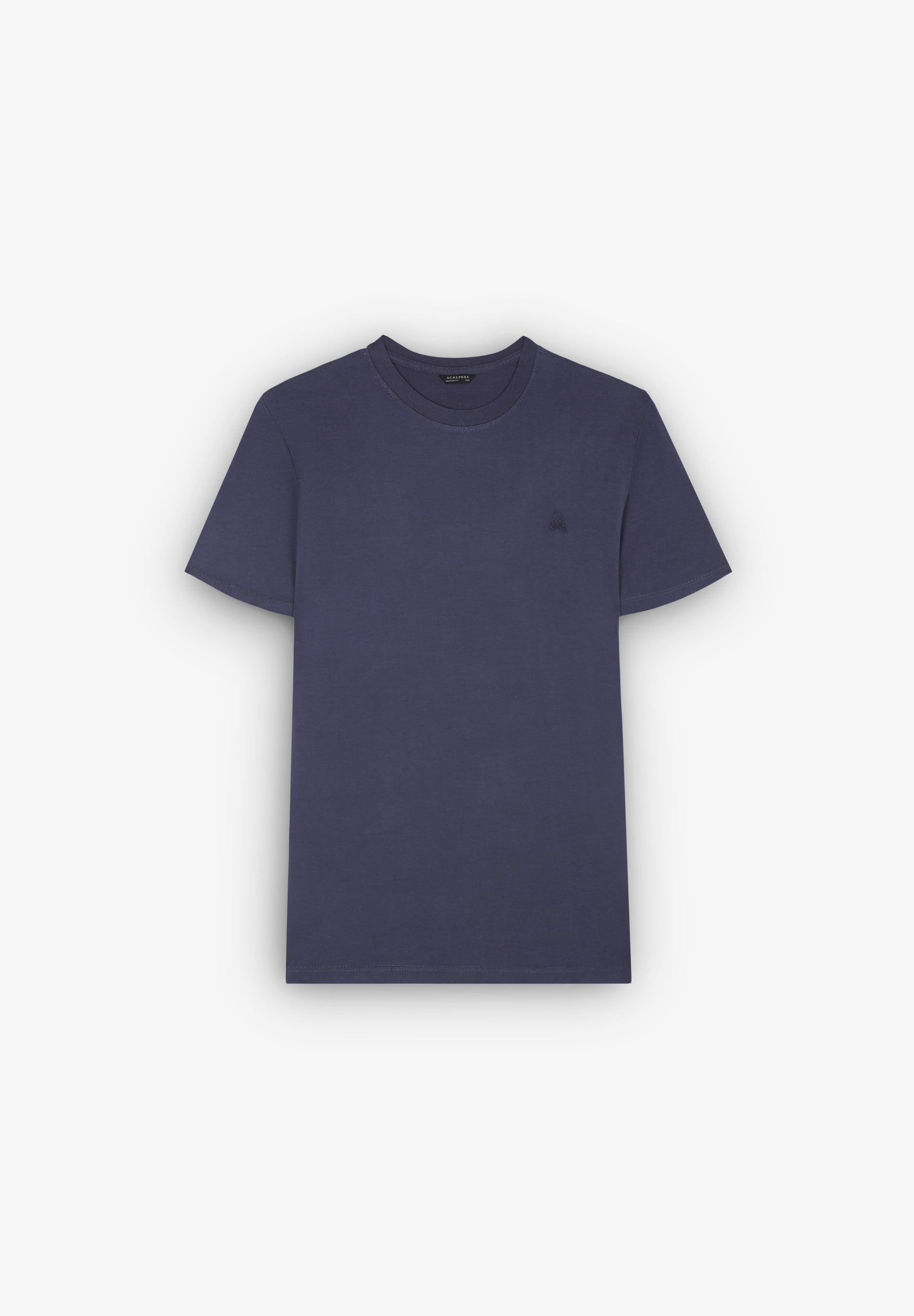 T-SHIRT BÁSICA EM ALGODÃO COM LOGÓTIPO