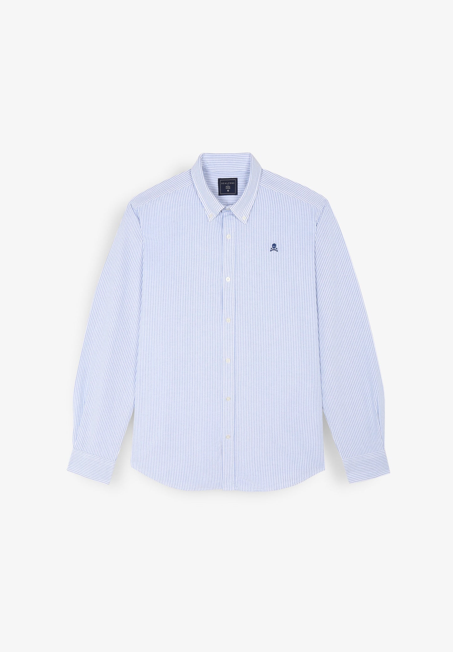 CAMISA OXFORD CALAVERA CONTRASTE - Scalpers