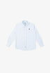 CAMISA DE RISCAS COM LOGO A CONTRASTAR