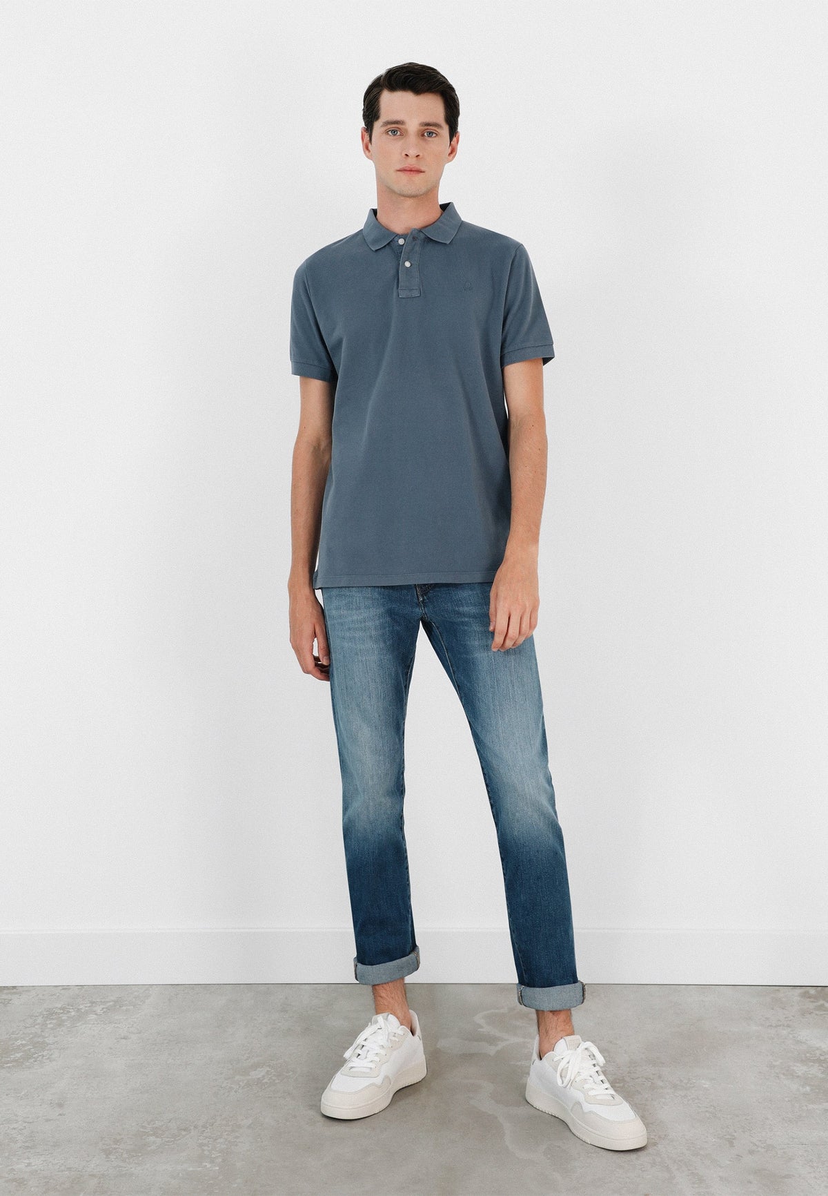 CAMISA POLO BÁSICA LOGÓTIPO