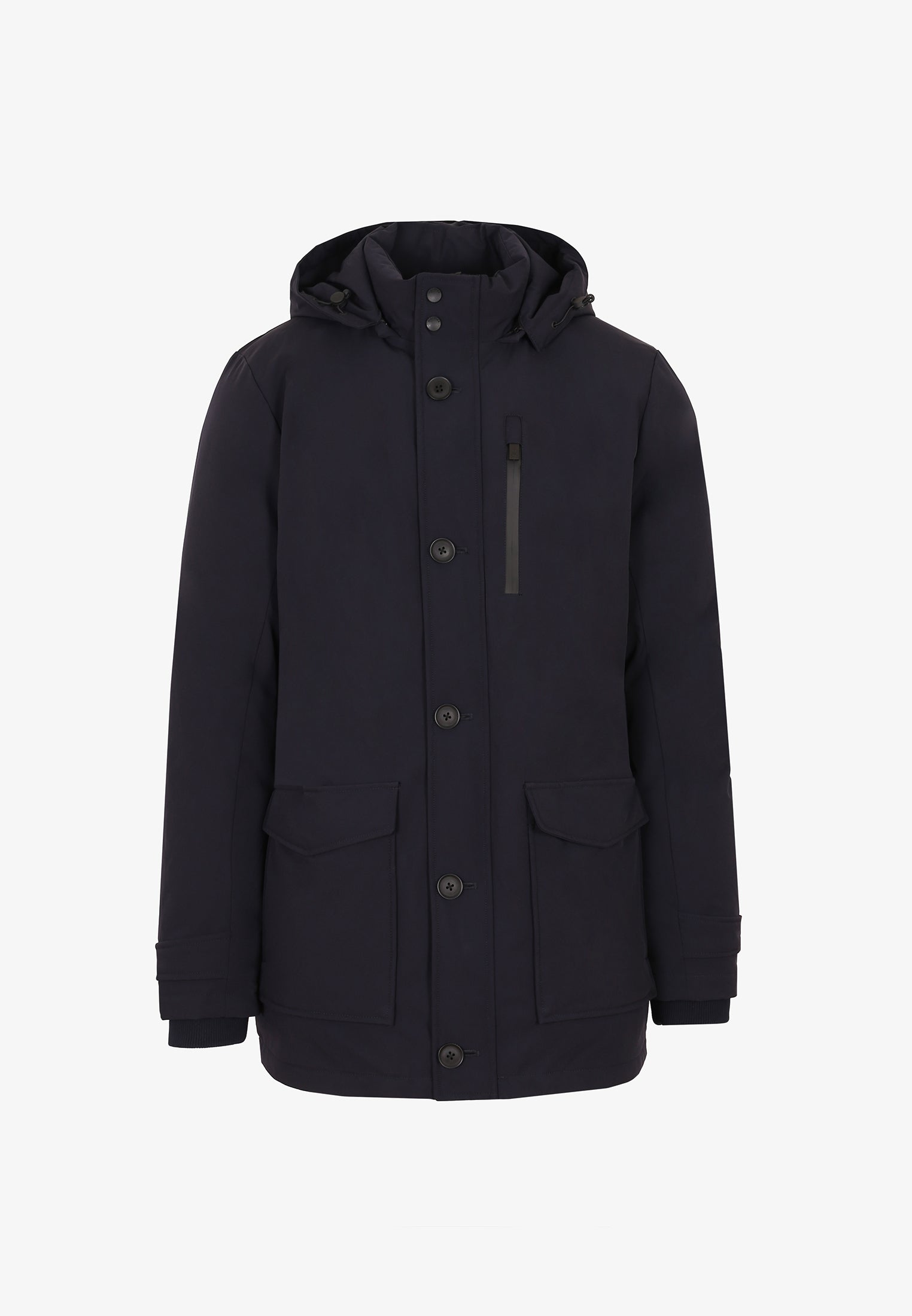 PARKA ACOLCHOADA COM BOTÕES