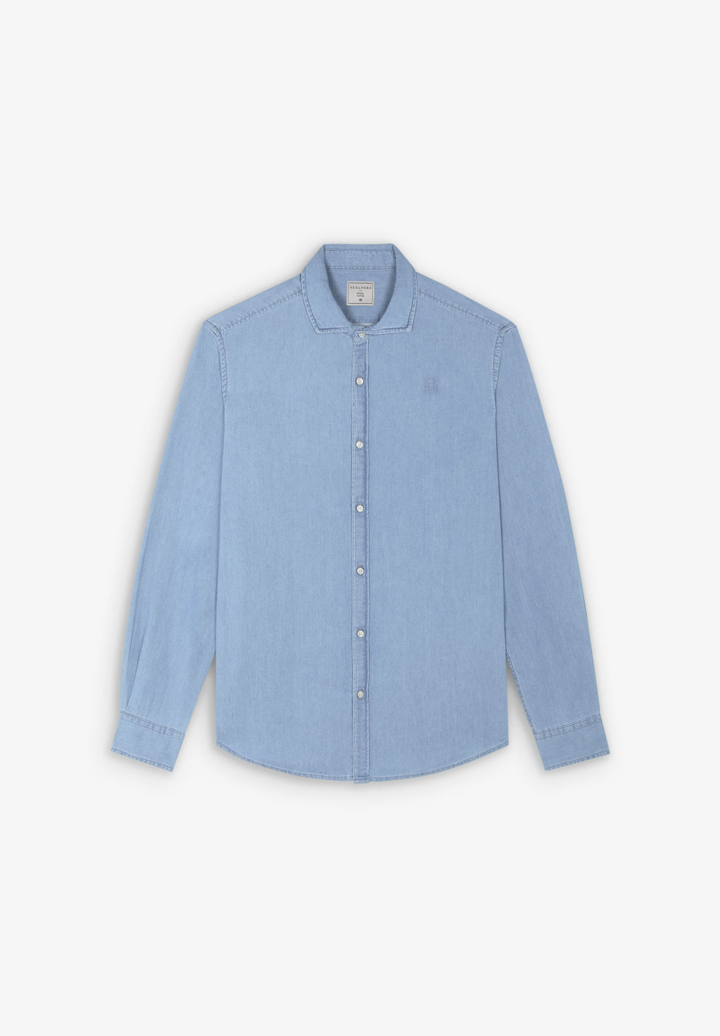CAMISA DENIM BÁSICA - Scalpers