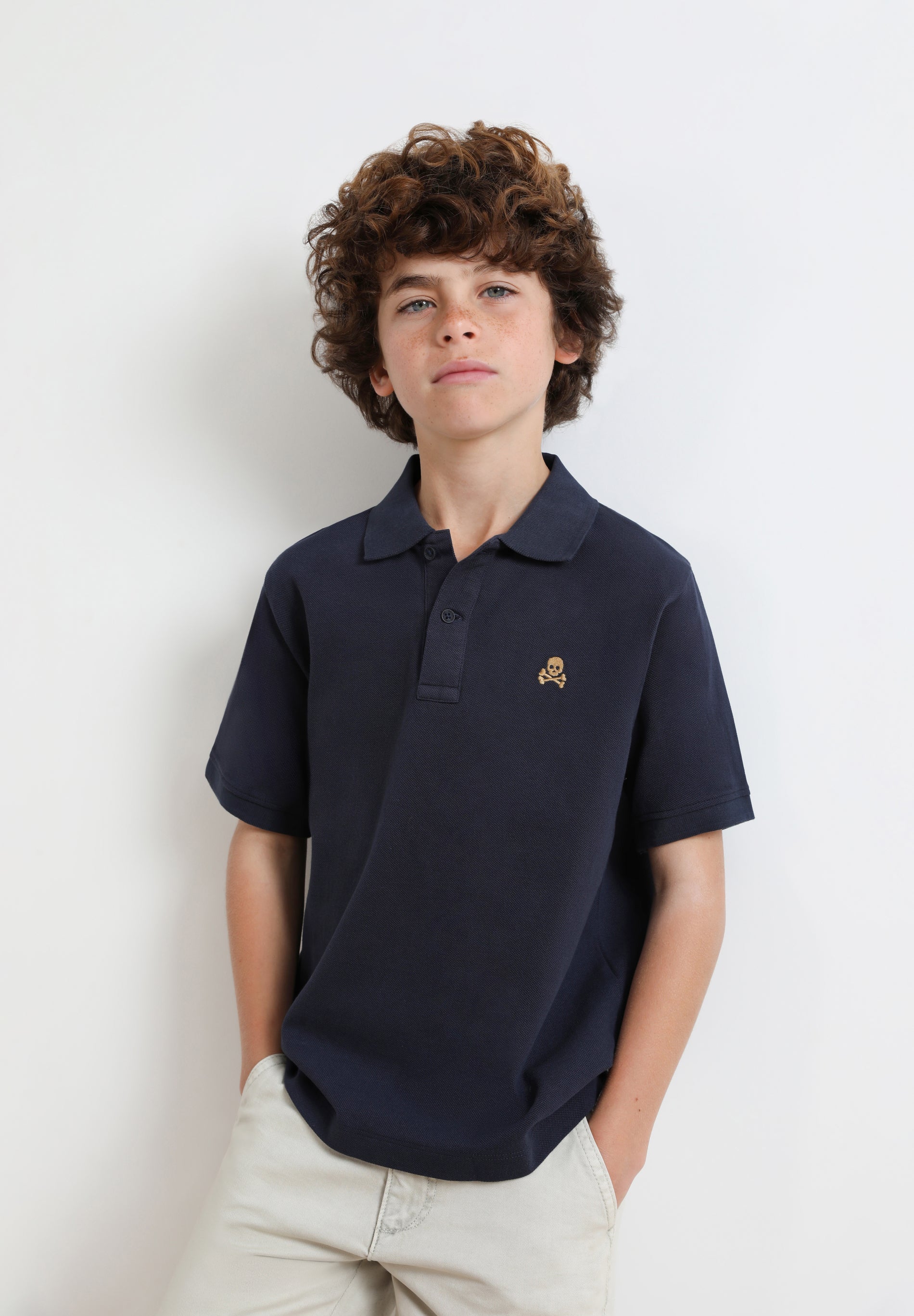 CAMISA POLO BÁSICA LOGÓTIPO