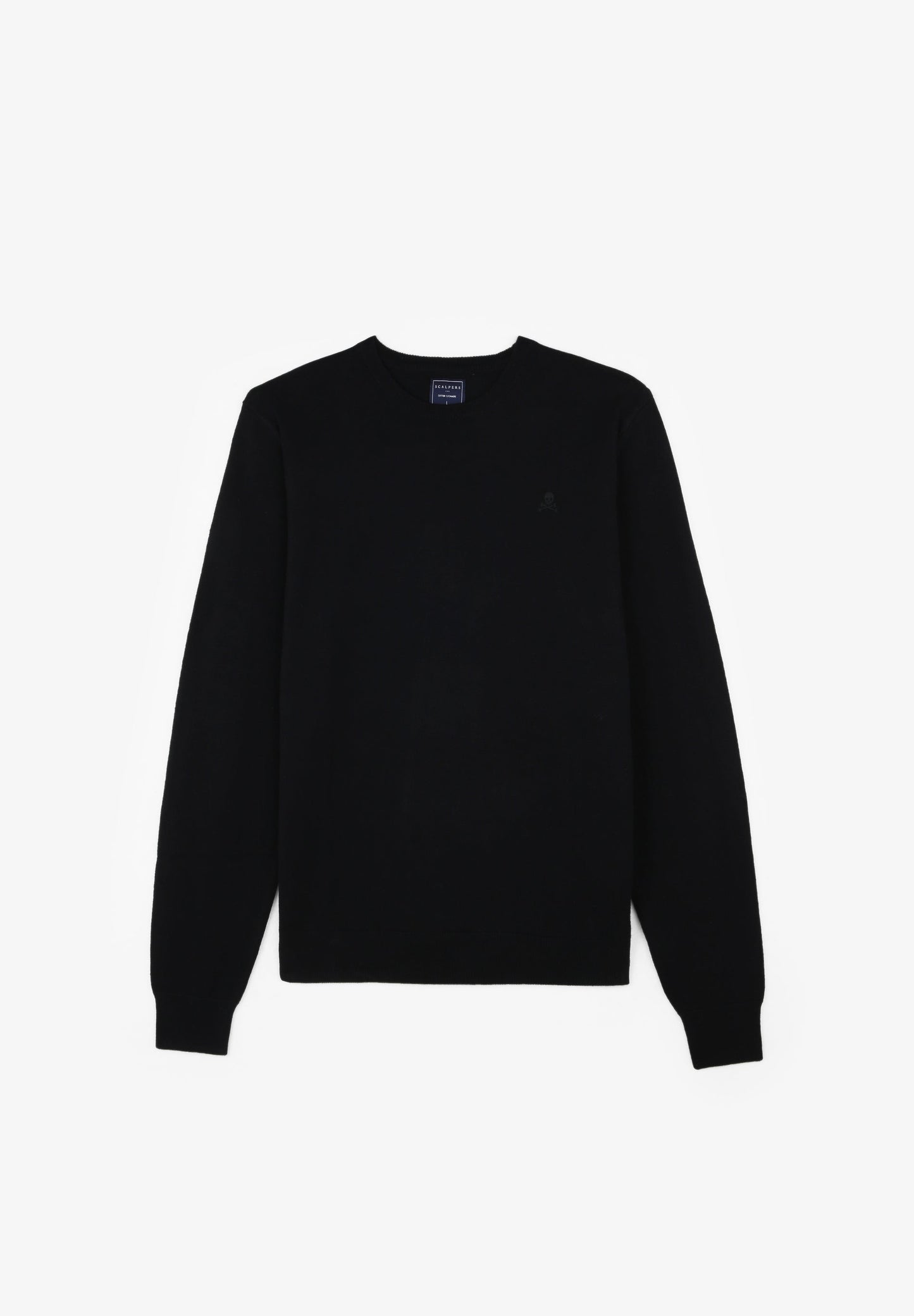 SWEATER DE GOLA REDONDA COM LOGÓTIPO