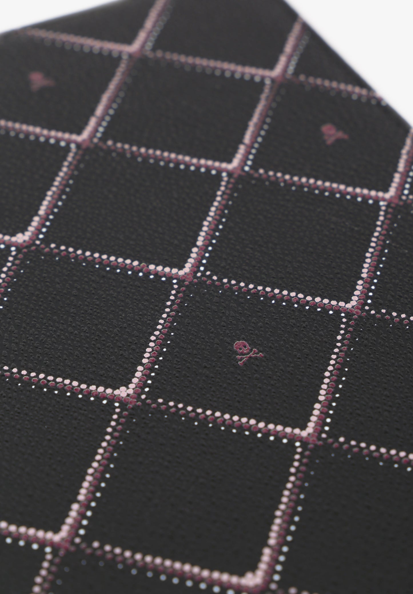 CADERNO EM PELE COM LOSANGOS