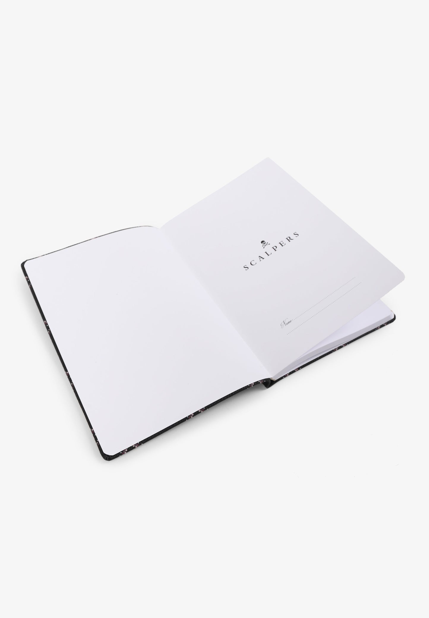 CADERNO EM PELE COM LOSANGOS