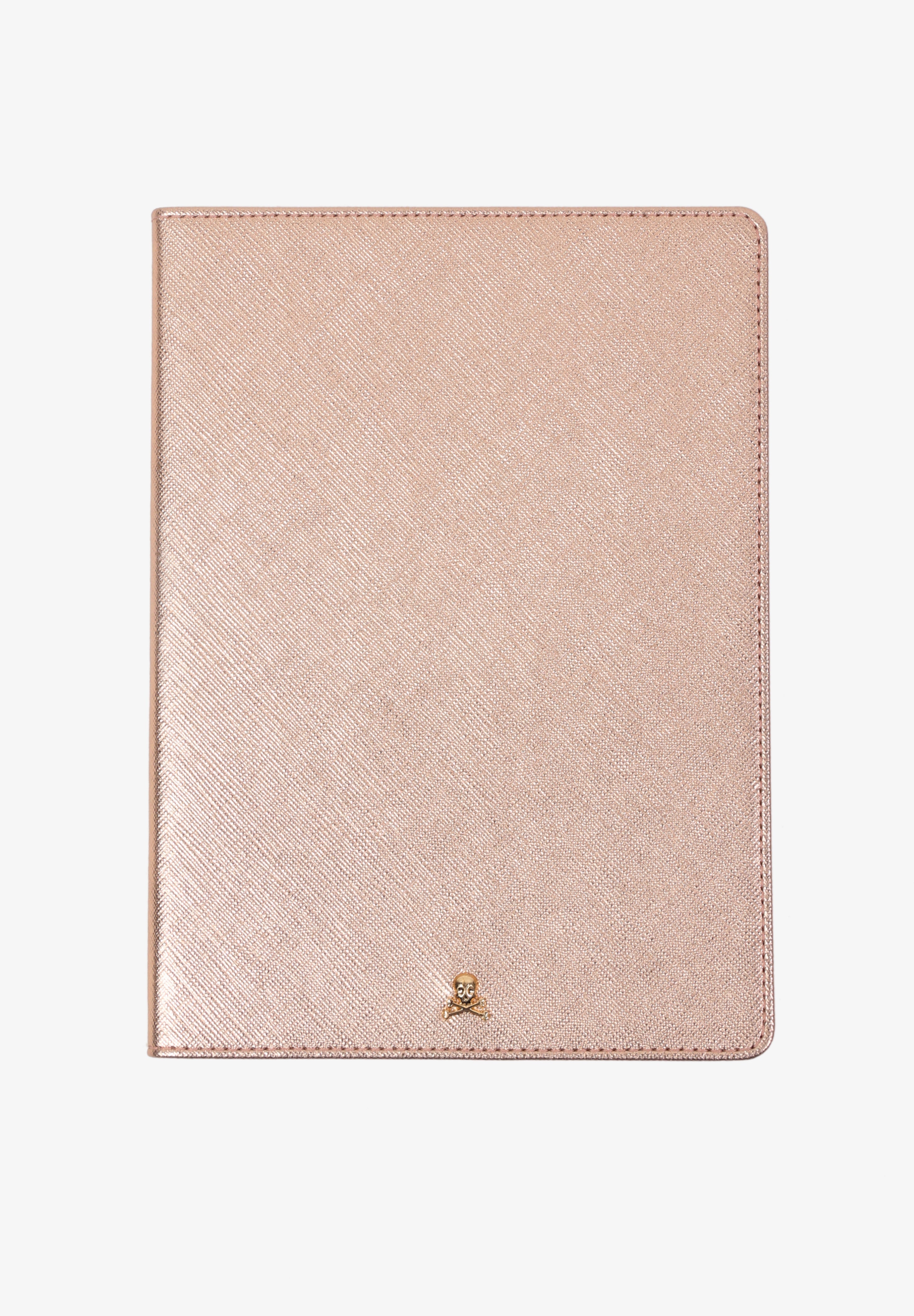 CADERNO EM PELE COM LOSANGOS