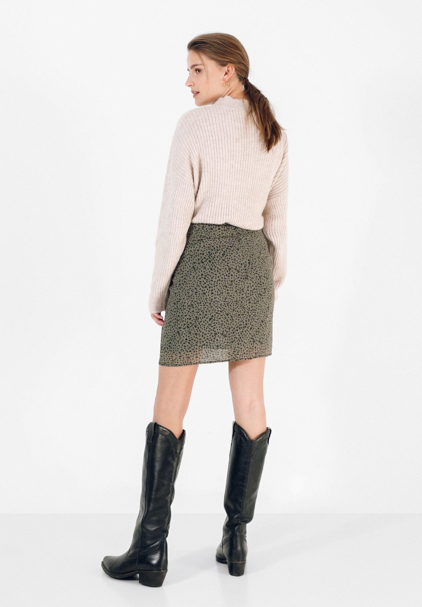 LEXI KHAKI SKIRT