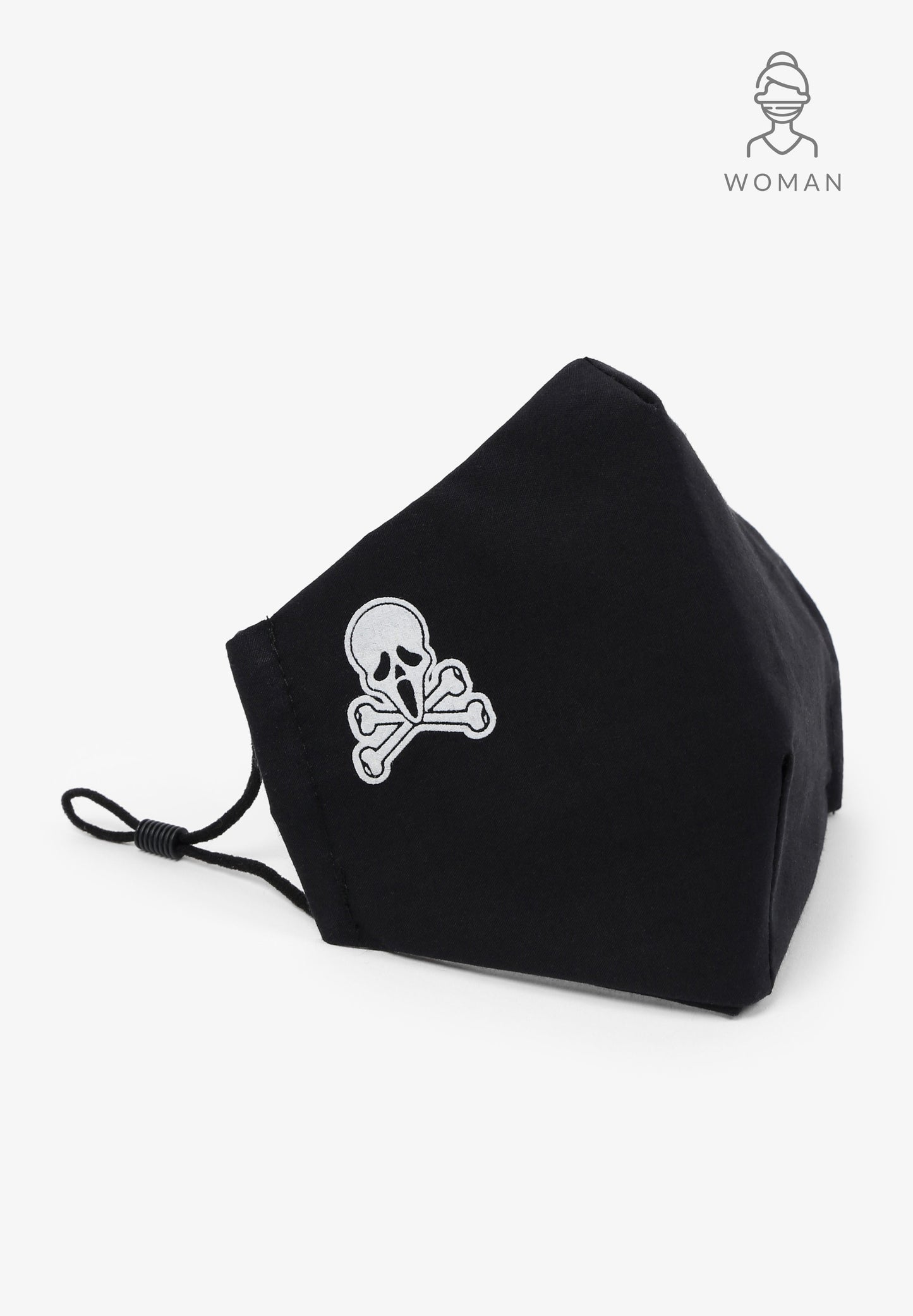 MÁSCARA HALLOWEEN MULHER GHOST