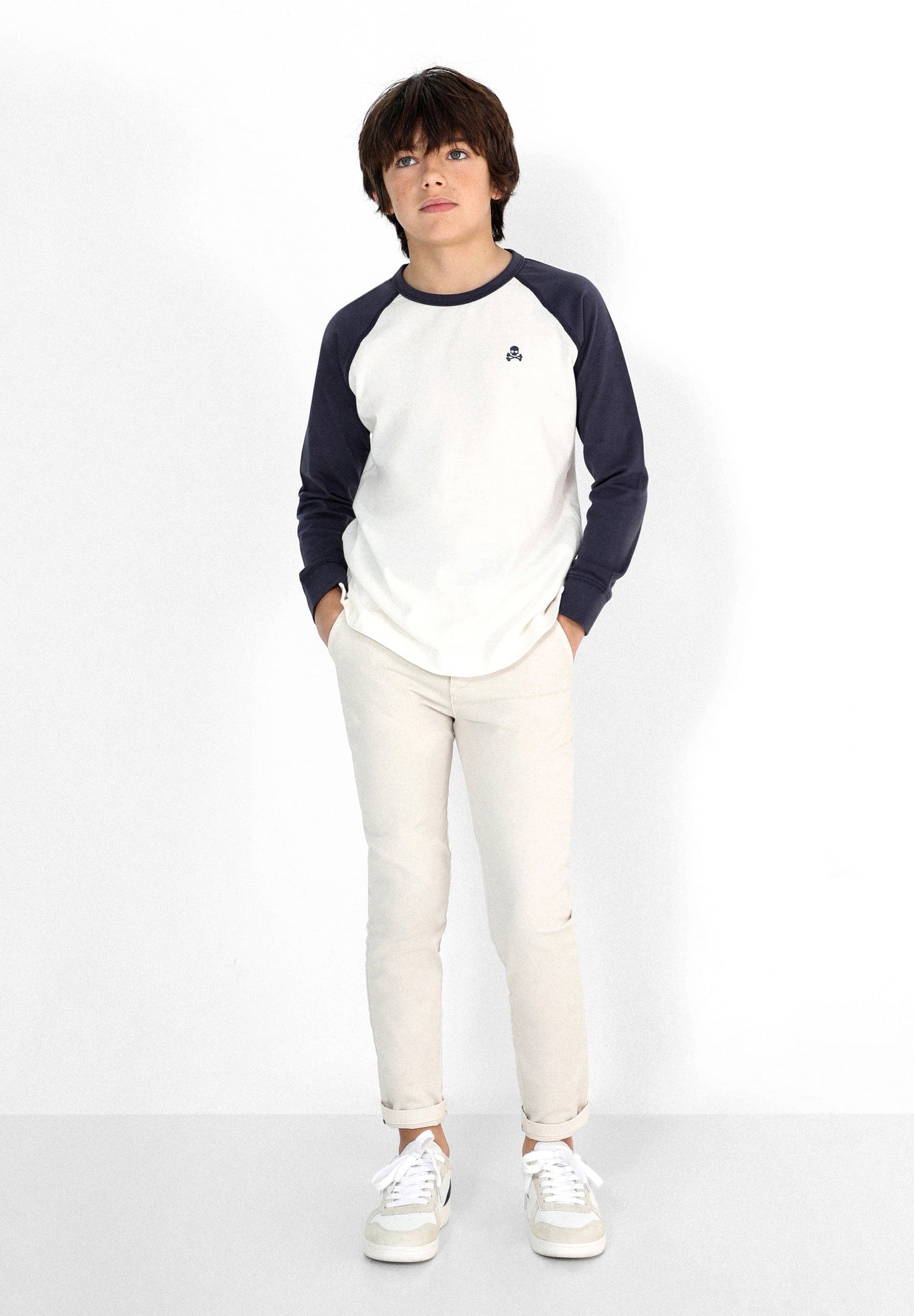 LS RANGLAN TEE KIDS