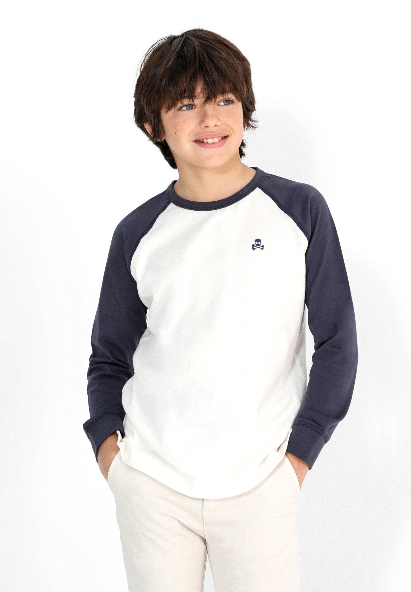 LS RANGLAN TEE KIDS