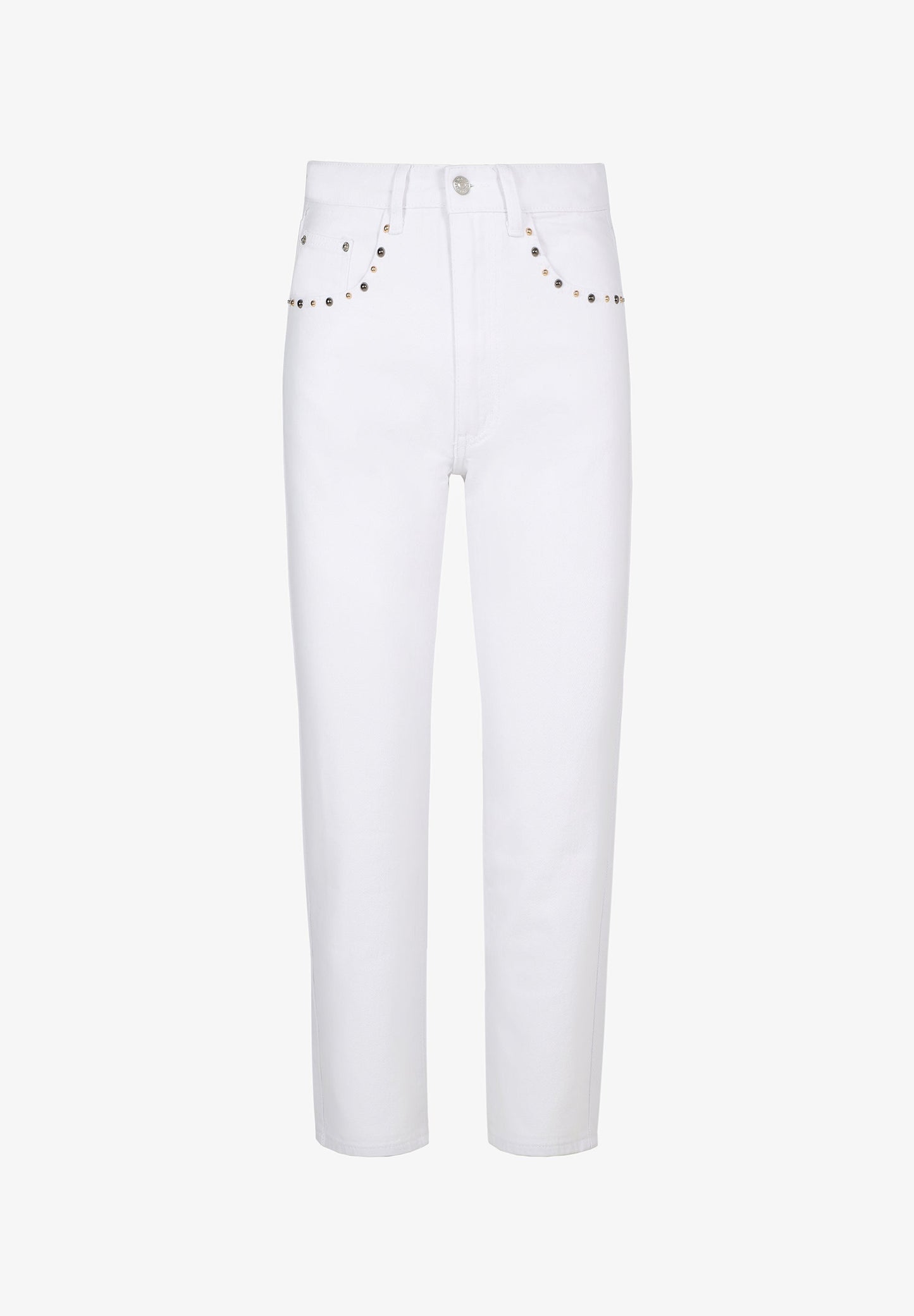 STUDS DENIM PANT