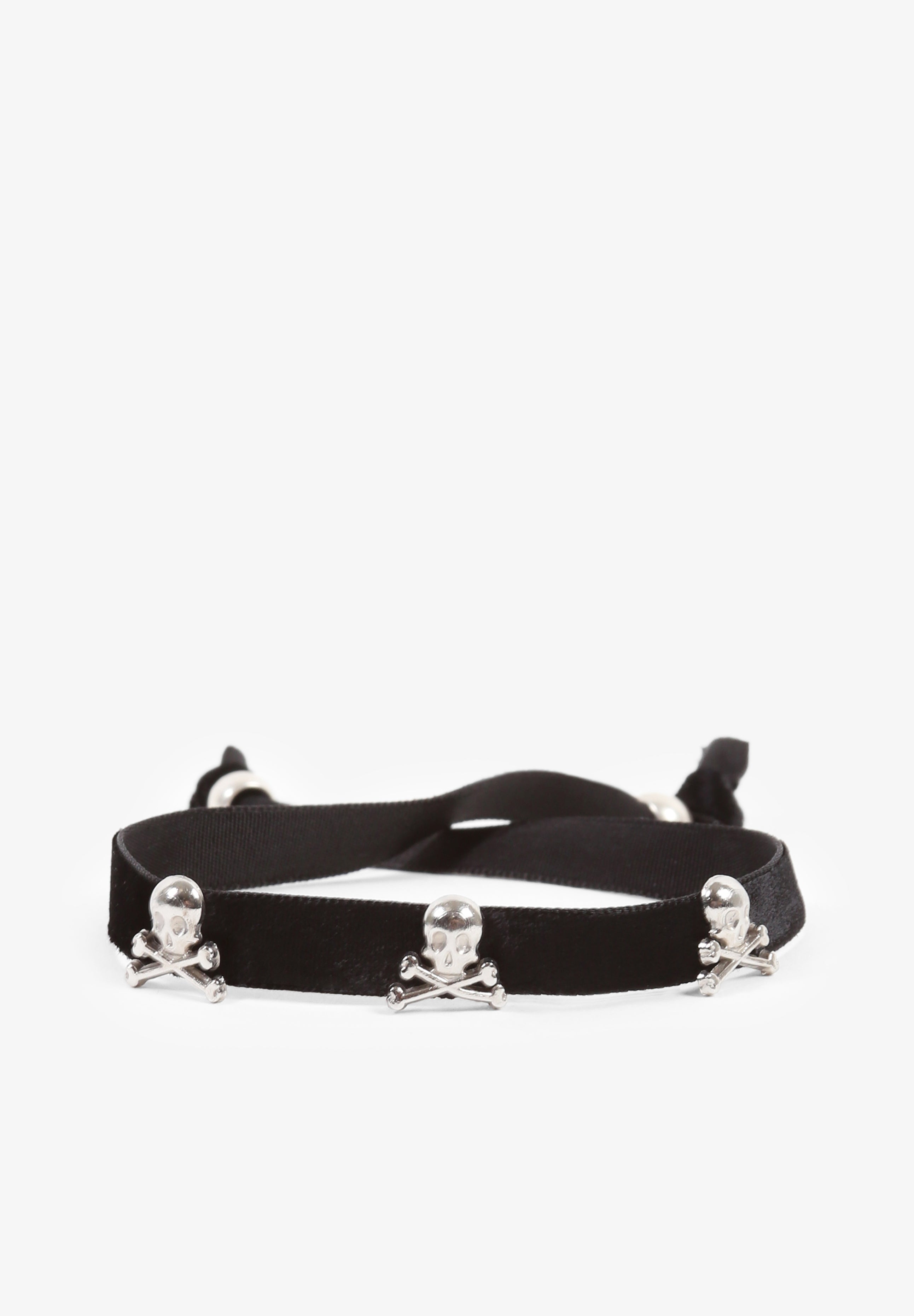 PULSEIRA DE VELUDO COM LOGÓTIPOS
