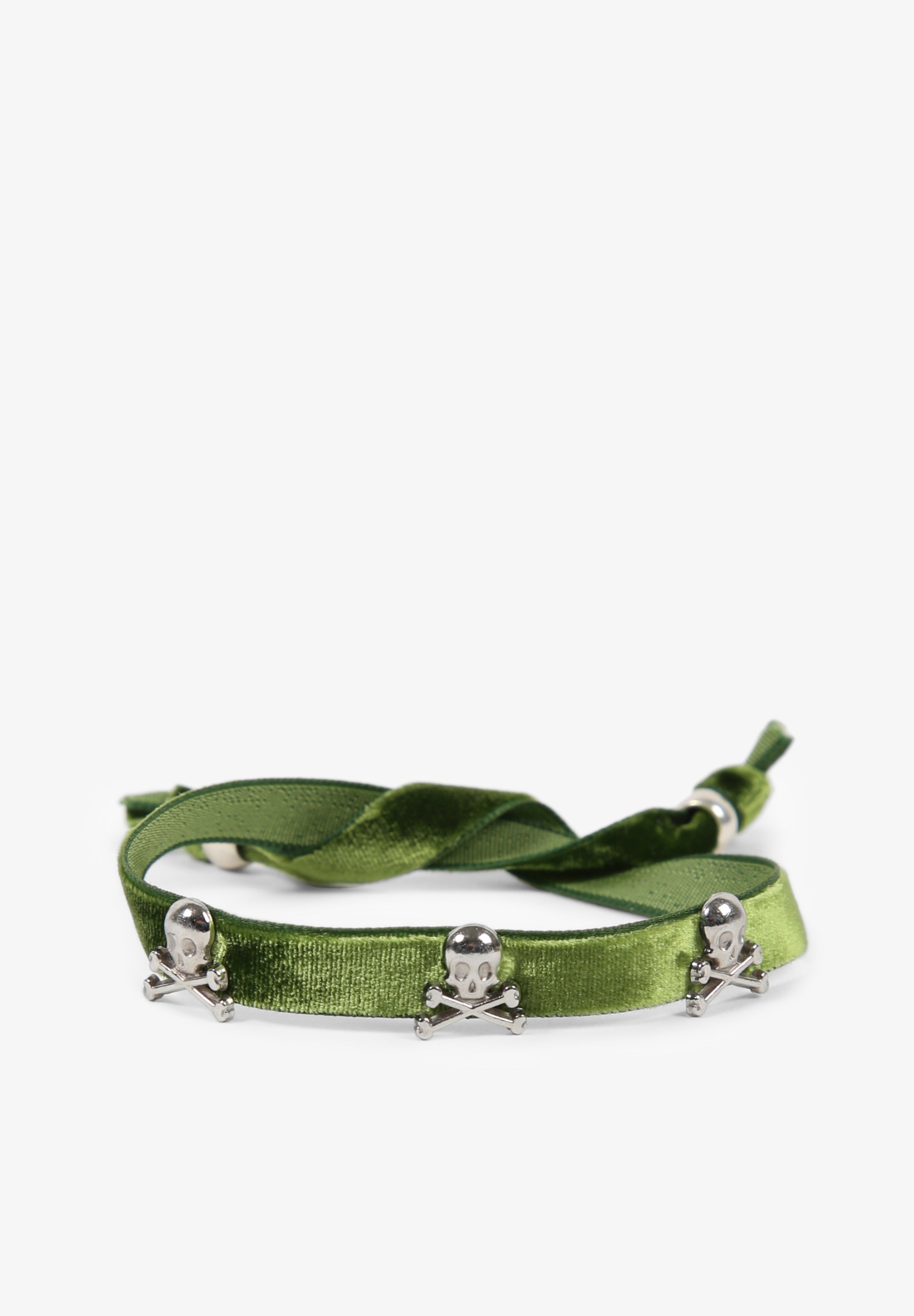 PULSEIRA DE VELUDO COM LOGÓTIPOS
