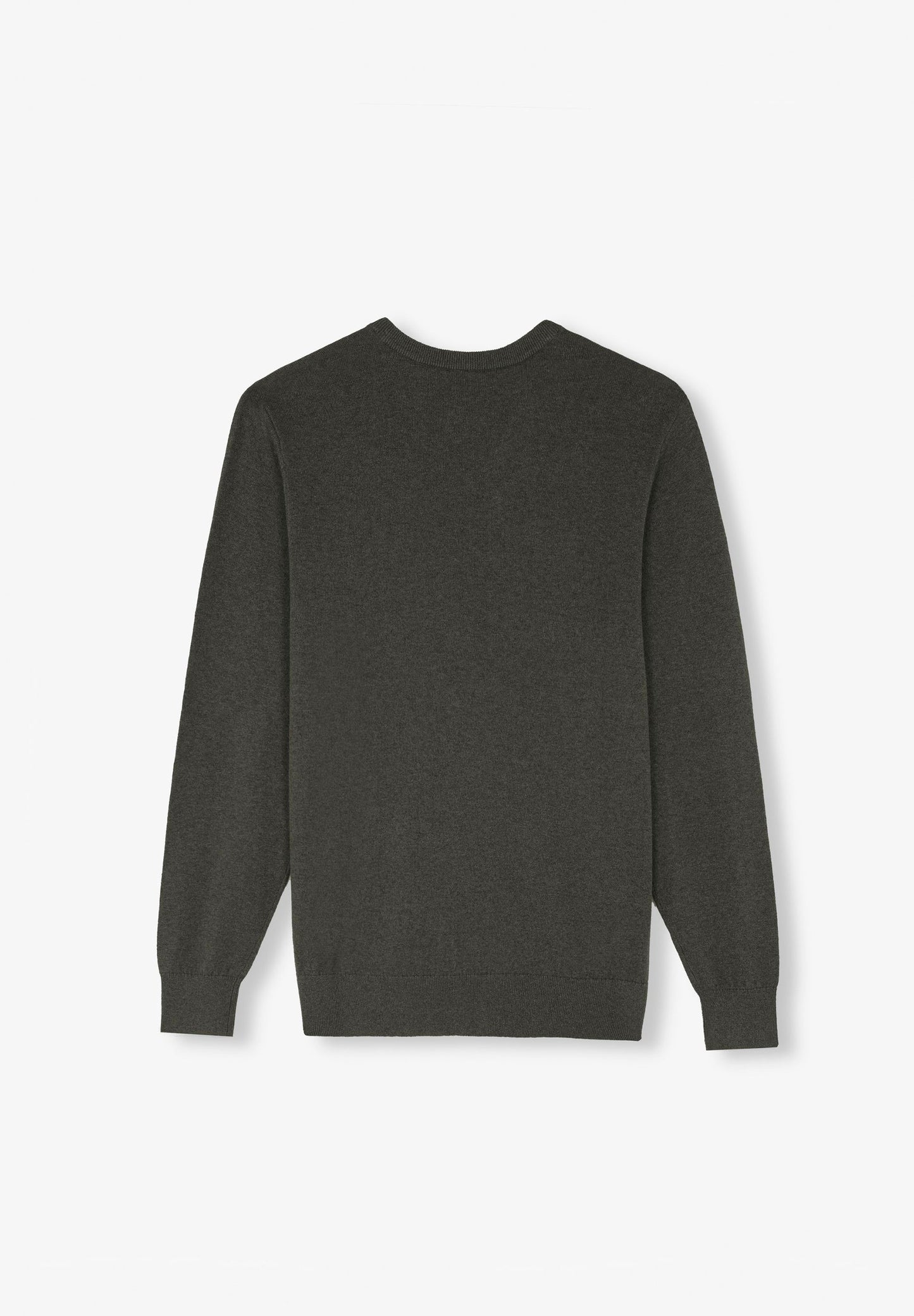 SWEATER GOLA EM BICO COM LOGÓTIPO