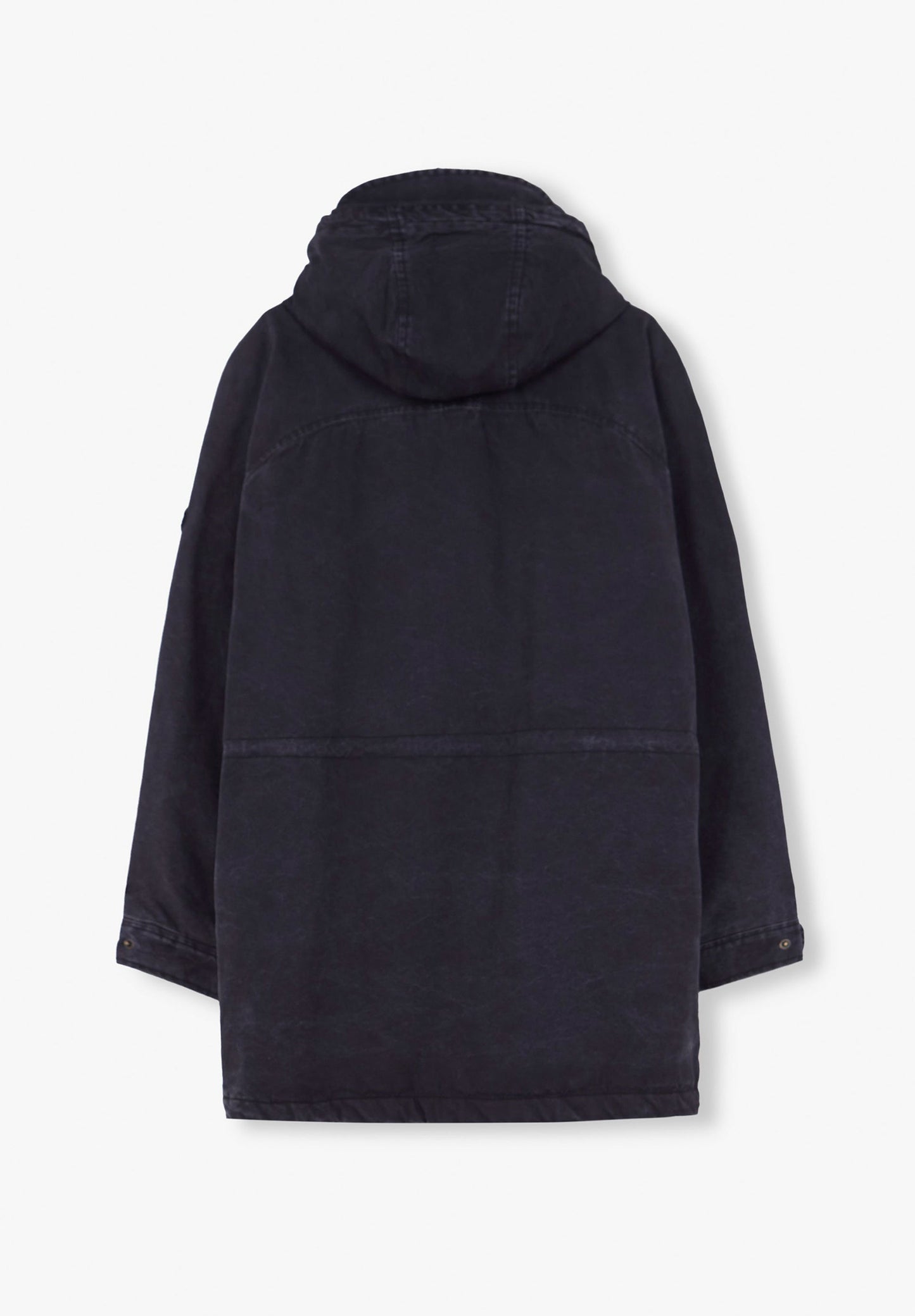 PARKA COMPRIDA INTERIOR PELO ENCARACOLADO