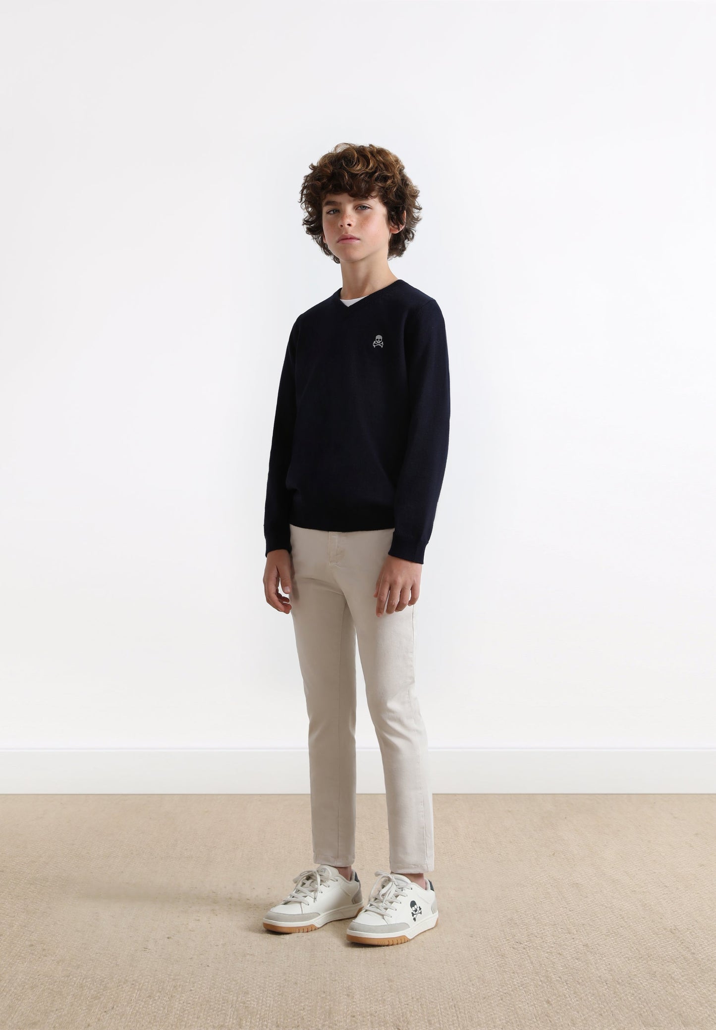 JERSEY BÁSICO BORDADO ALGODÓN - Scalpers