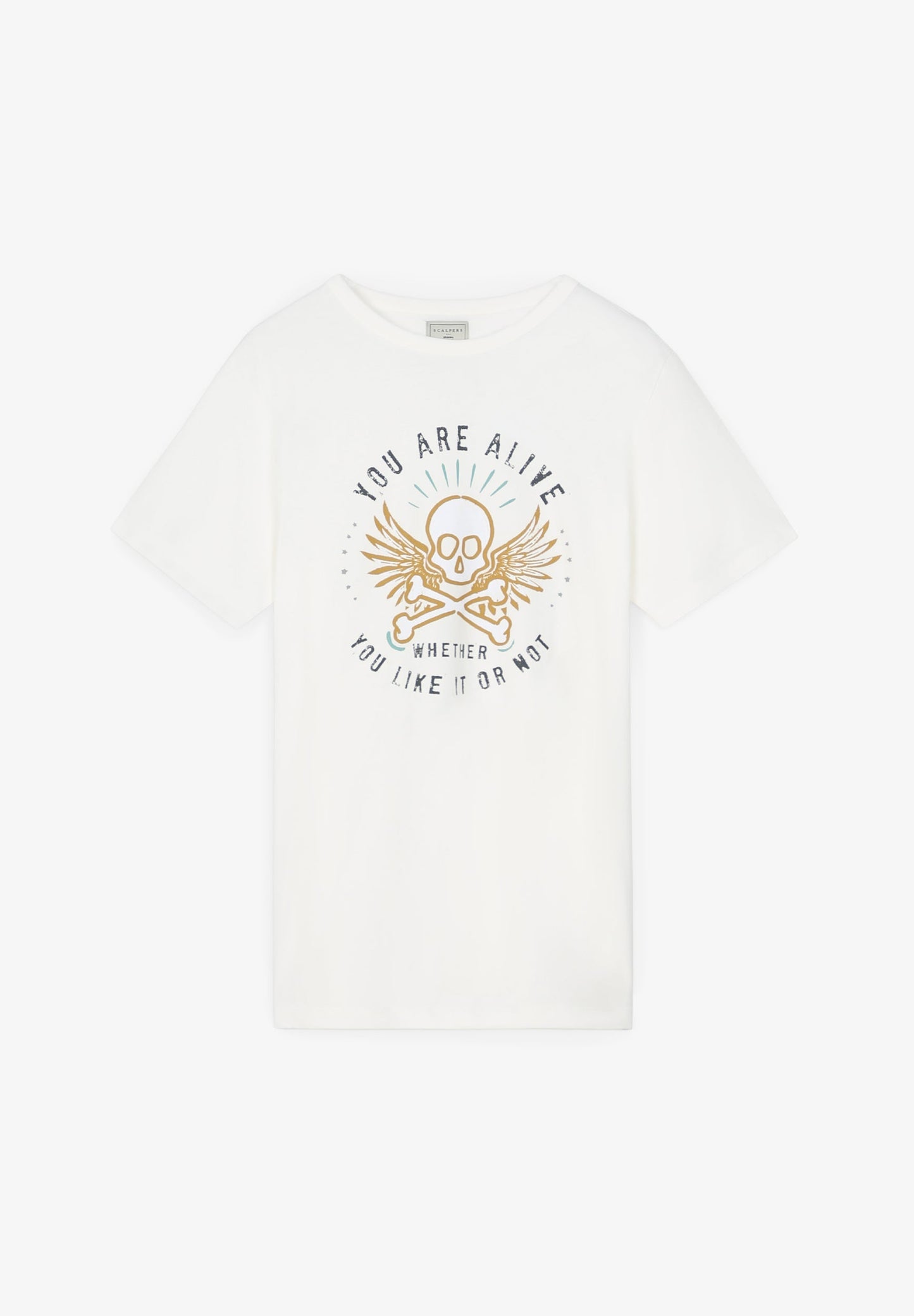 T-SHIRT COM PADRÃO FRONTAL