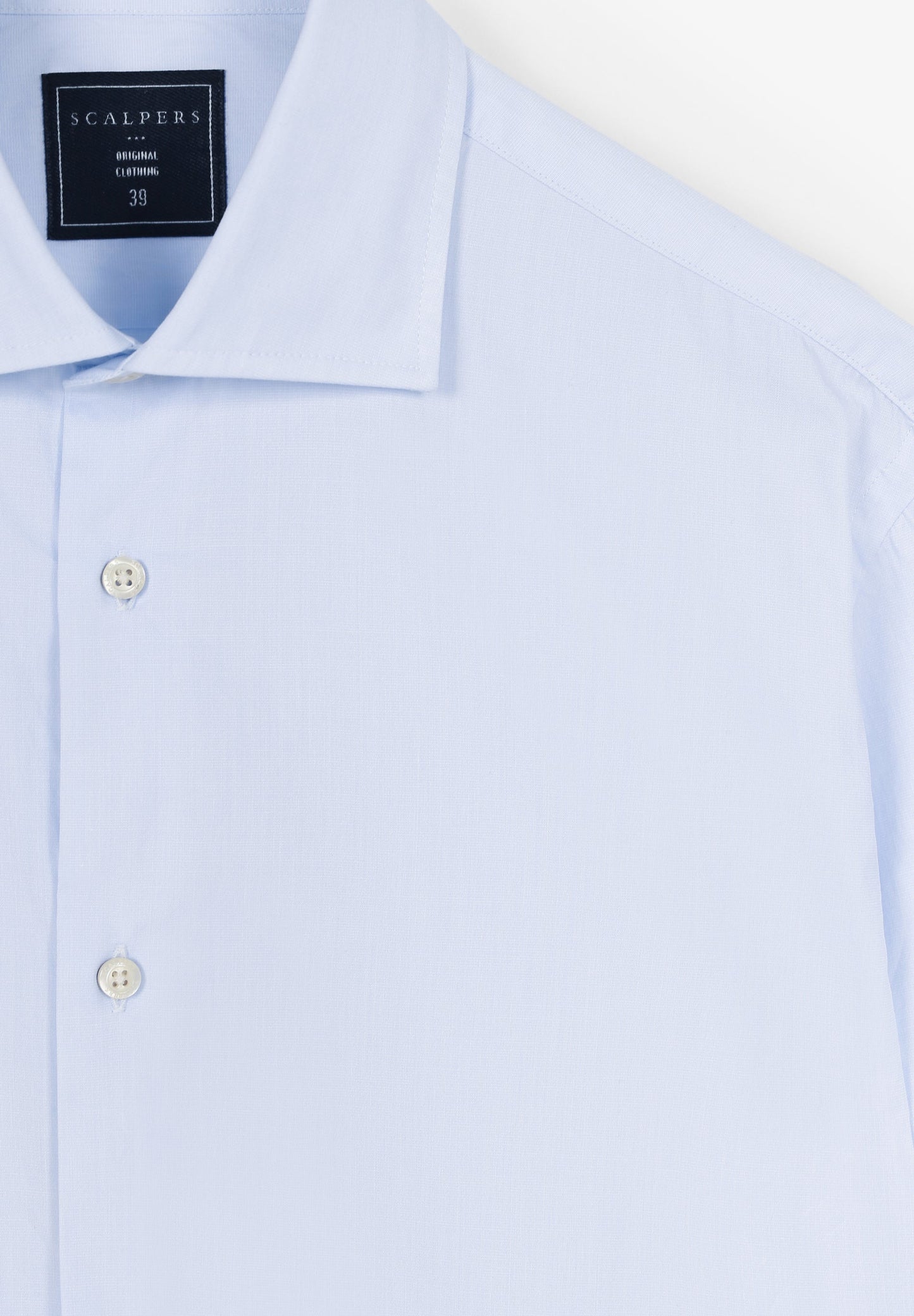 CAMISA CLÁSSICA COM PUNHO MISTO