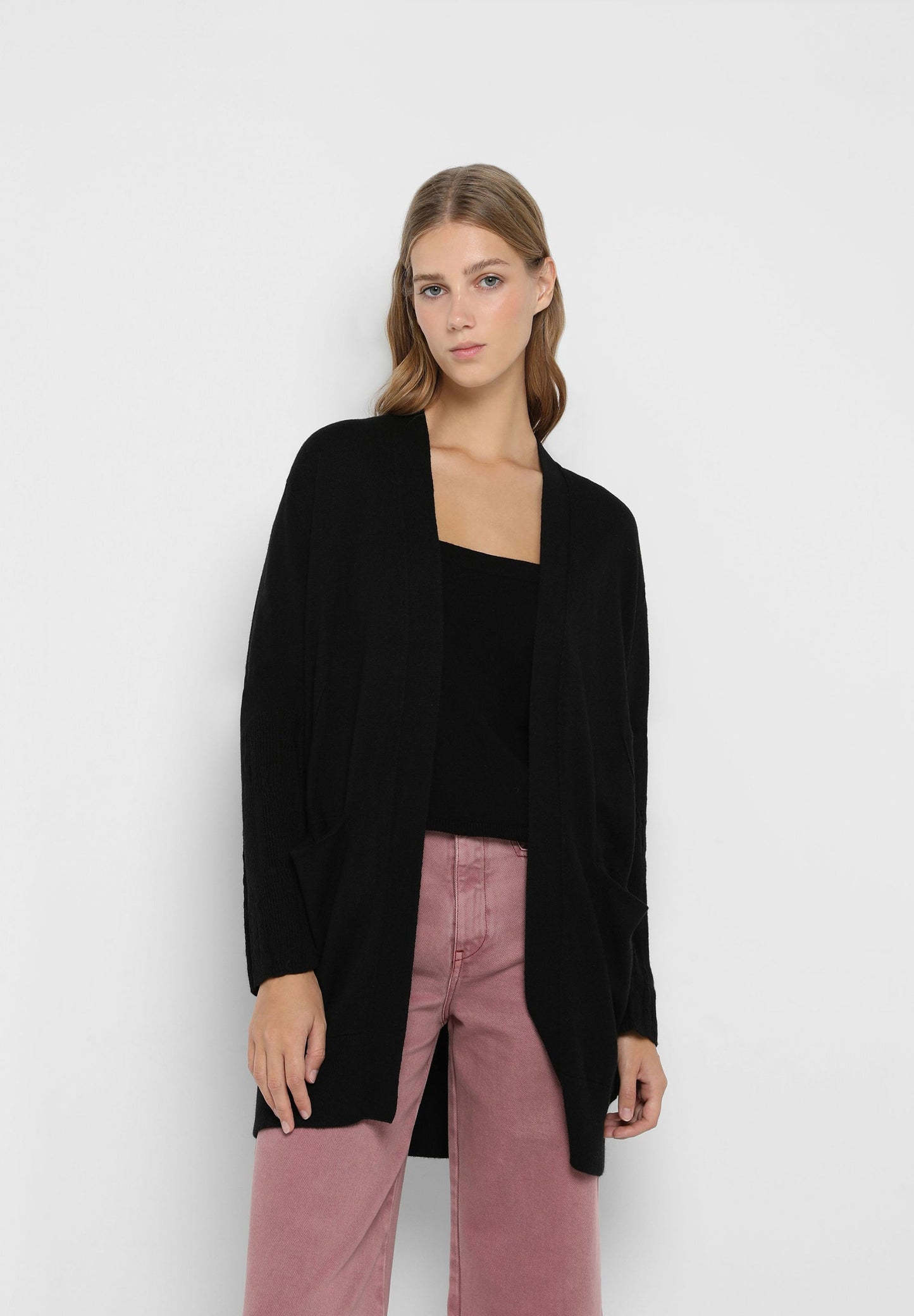 CARDIGÃ MALHA COMPRIDO