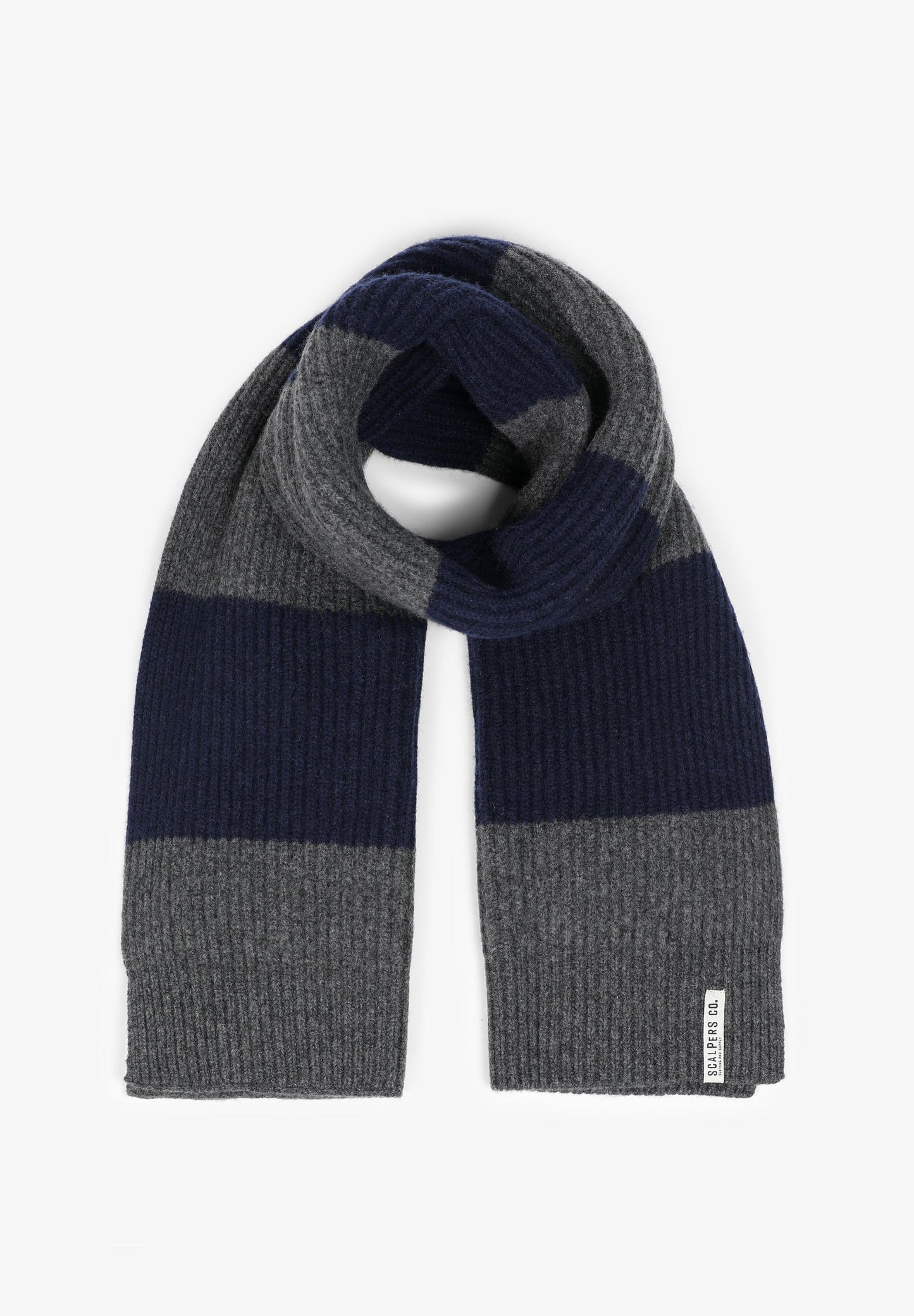 CACHECOL DE MALHA ÀS RISCAS