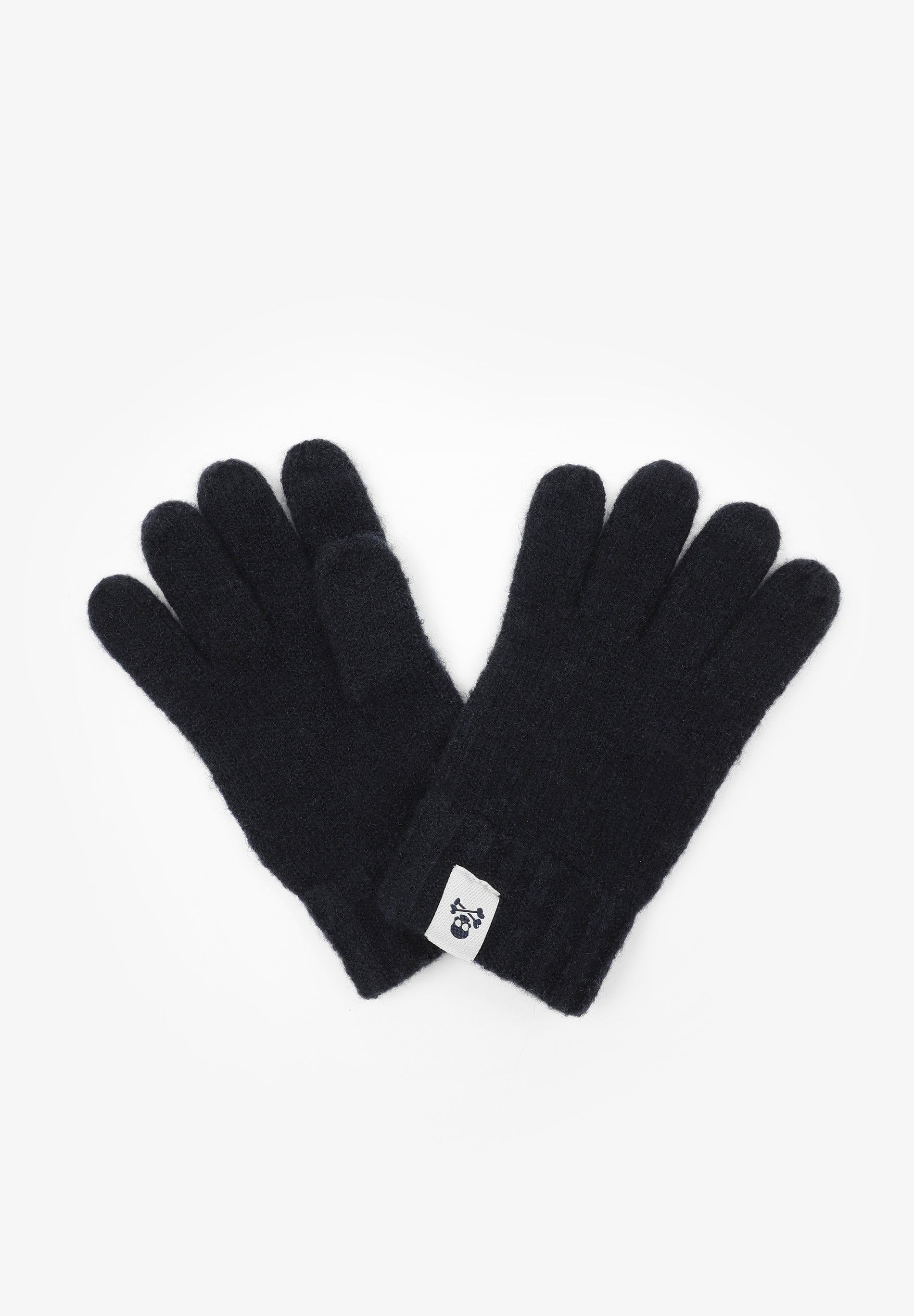 LUVAS DE MALHA COM ETIQUETA