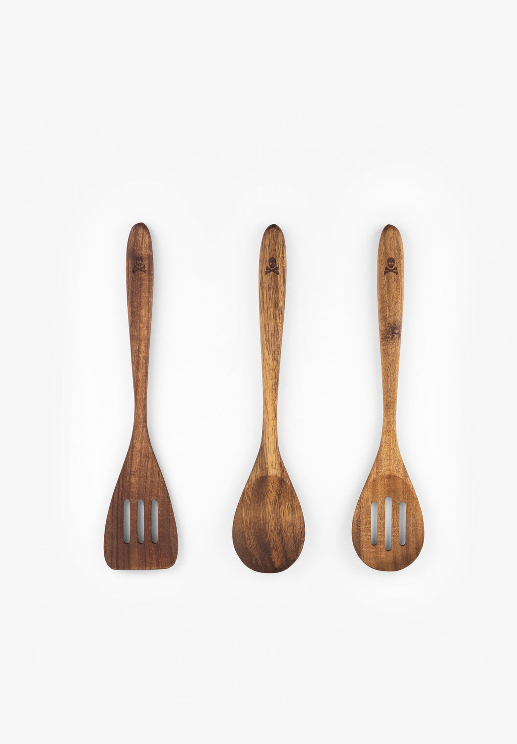 PACK UTENSILIOS DE MADERA CALAVERA - Scalpers